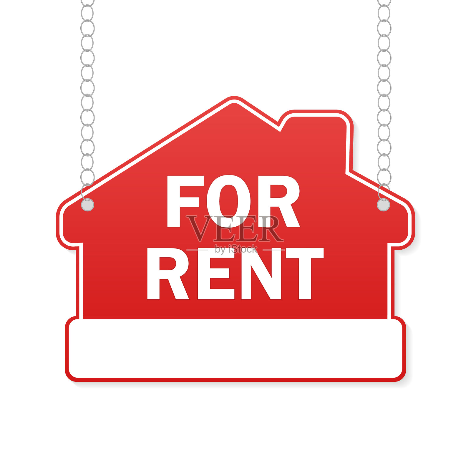 房子出售红色标志折扣报价标志设计元素图片