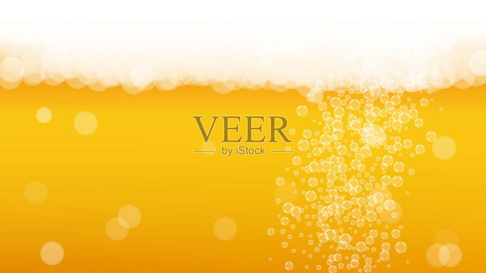 啤酒啤酒。背景与工艺飞溅。啤酒节泡沫。插画图片素材