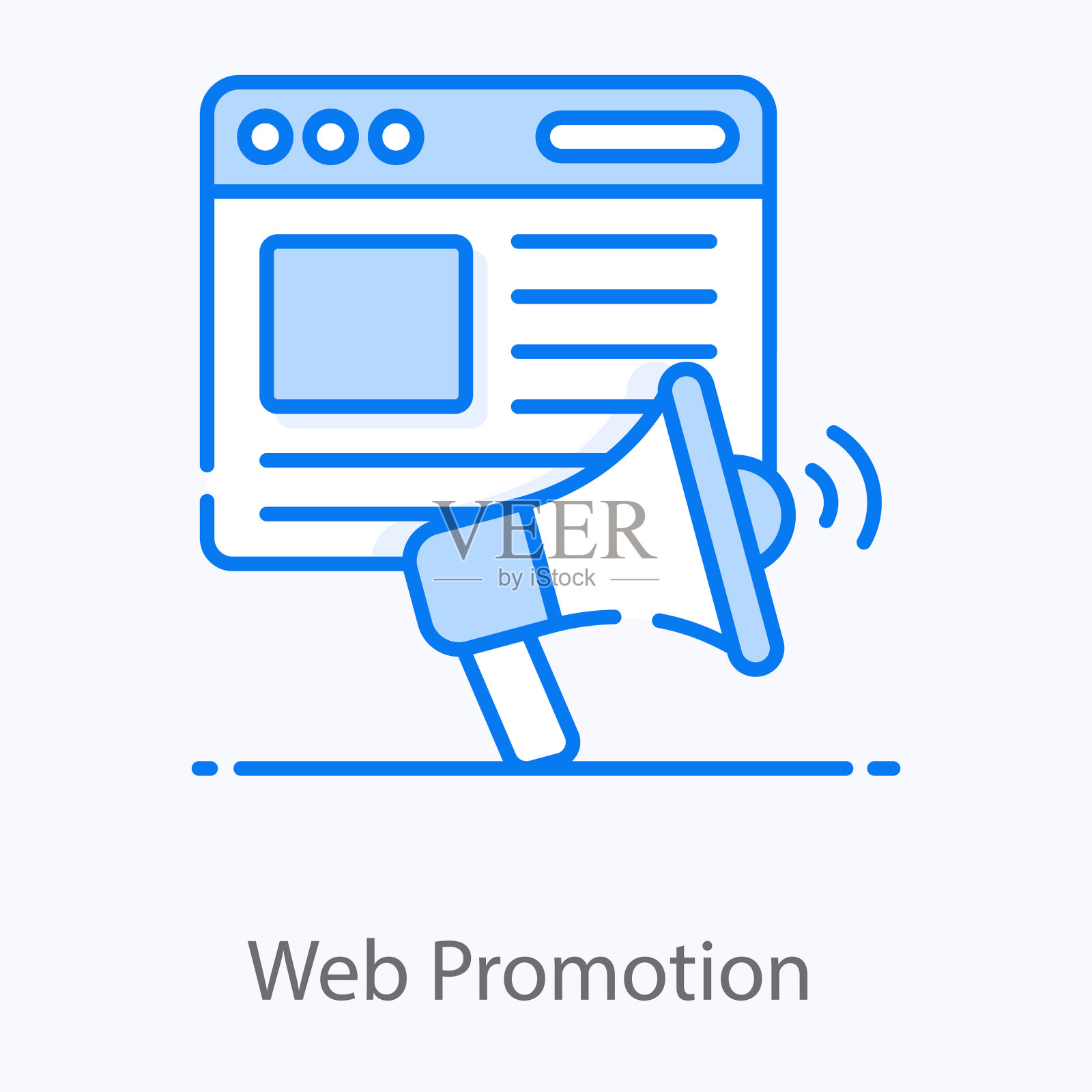 网络推广插画图片素材