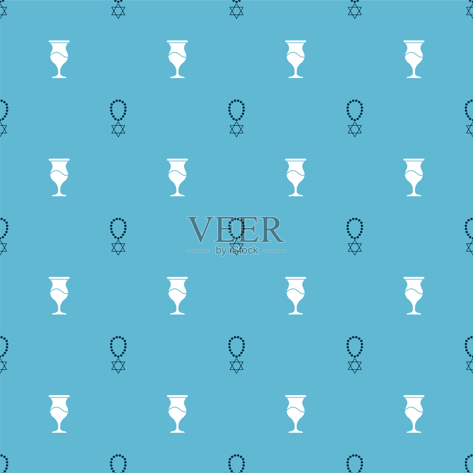 将明星大卫的项链戴在链子上和犹太图标素材