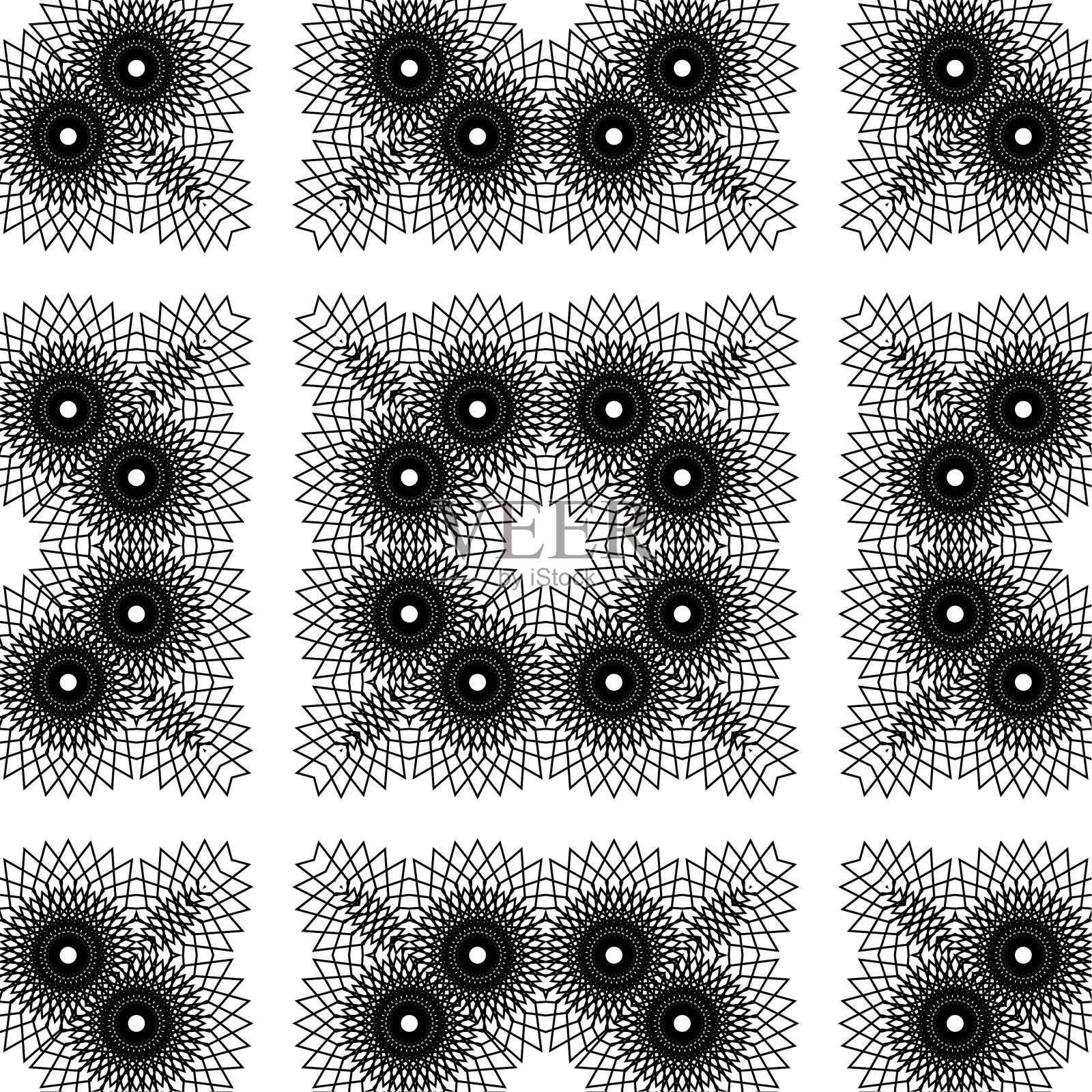 设计无缝花边装饰图案插画图片素材