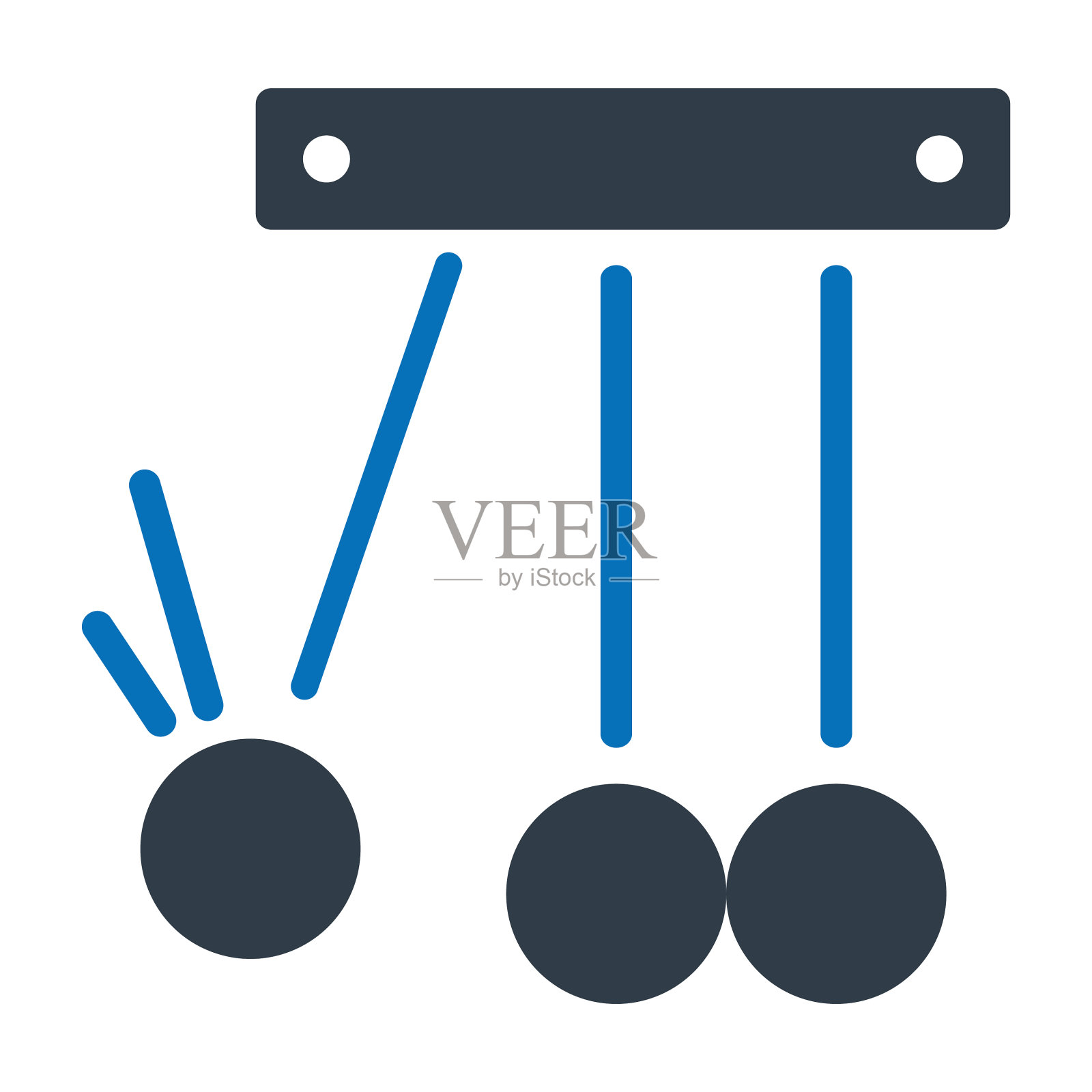 牛顿，科学，化学，实验室偶像图标素材