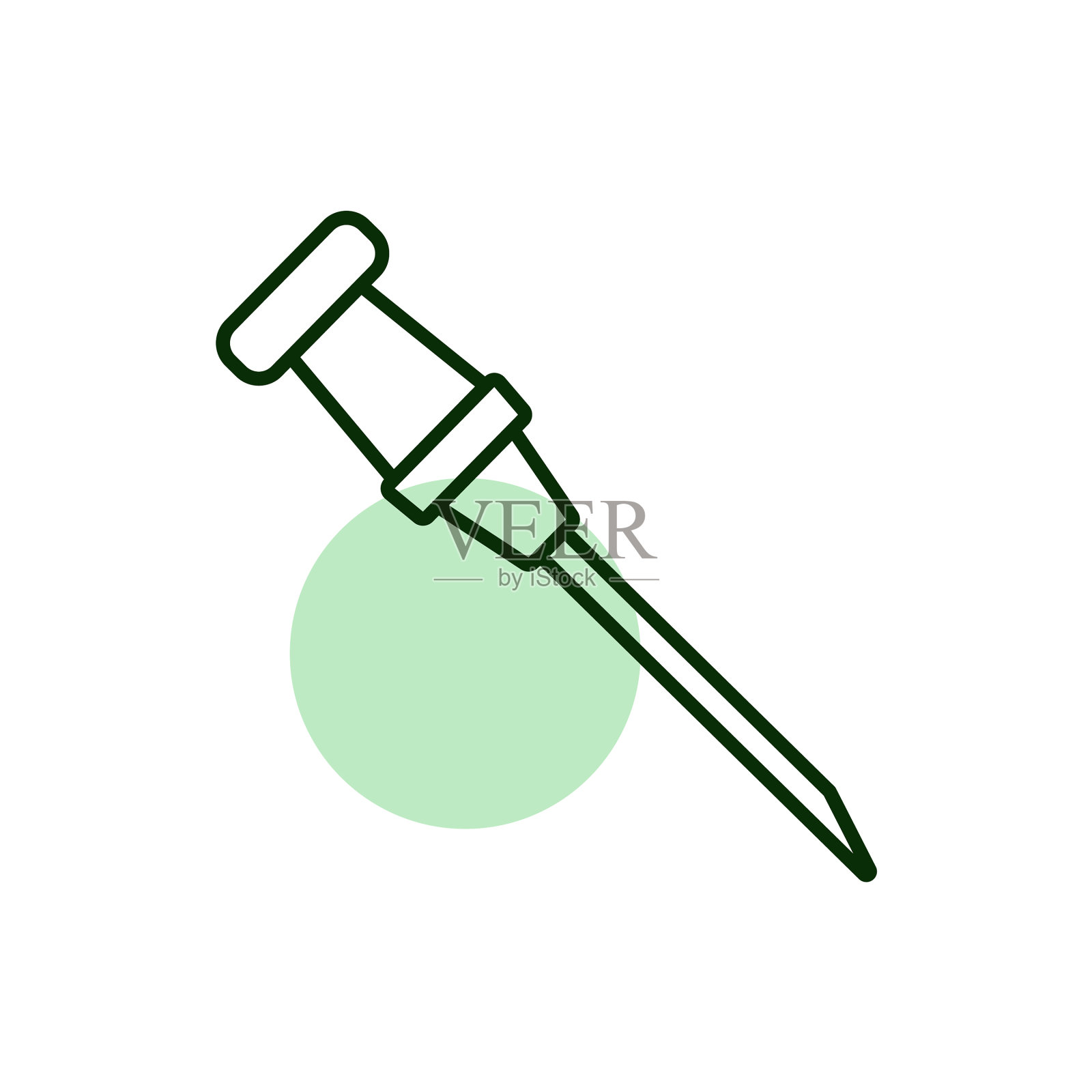 导管图标医疗体征设计元素图片