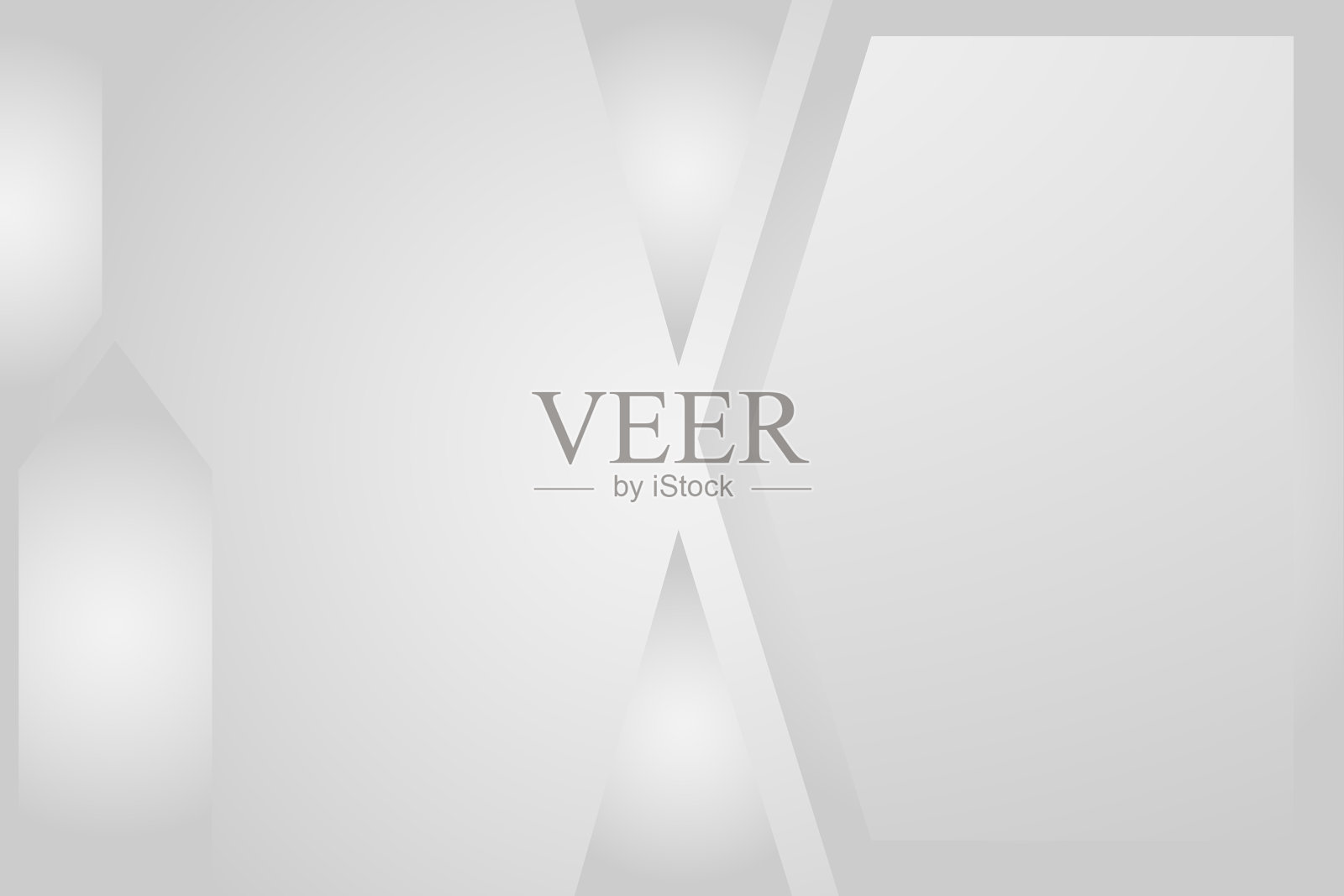 白色背景与现代灰色设计抽象插画图片素材