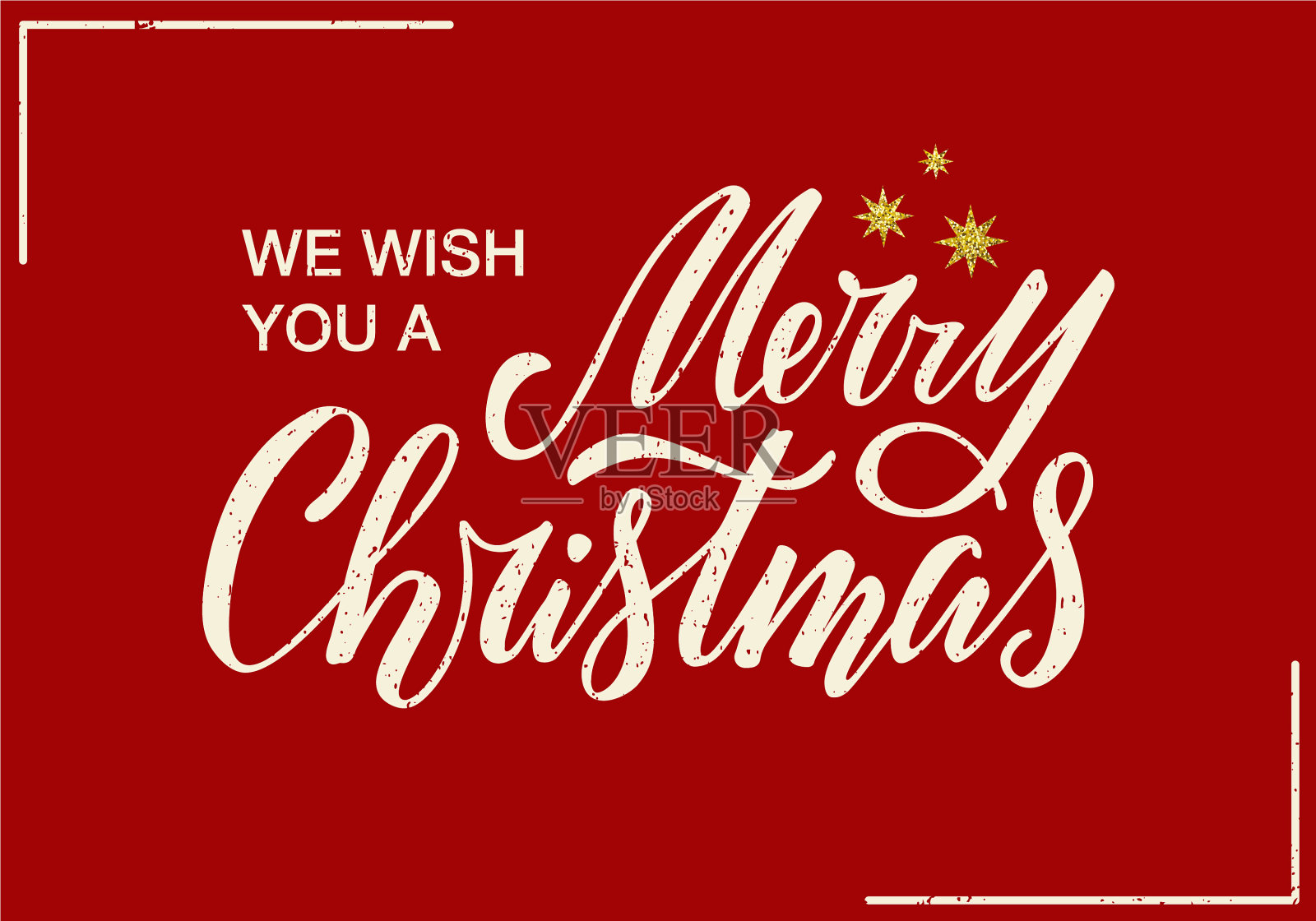 我们寄信祝你圣诞快乐插画图片素材