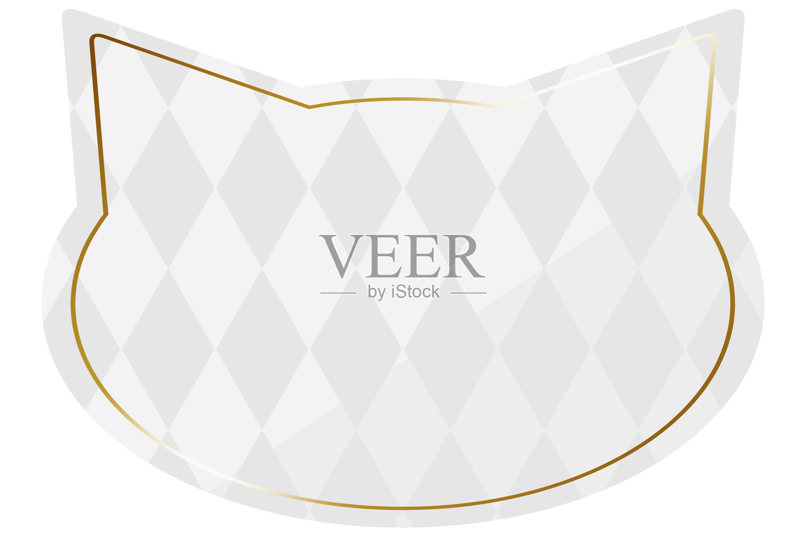 猫框架插画图片素材