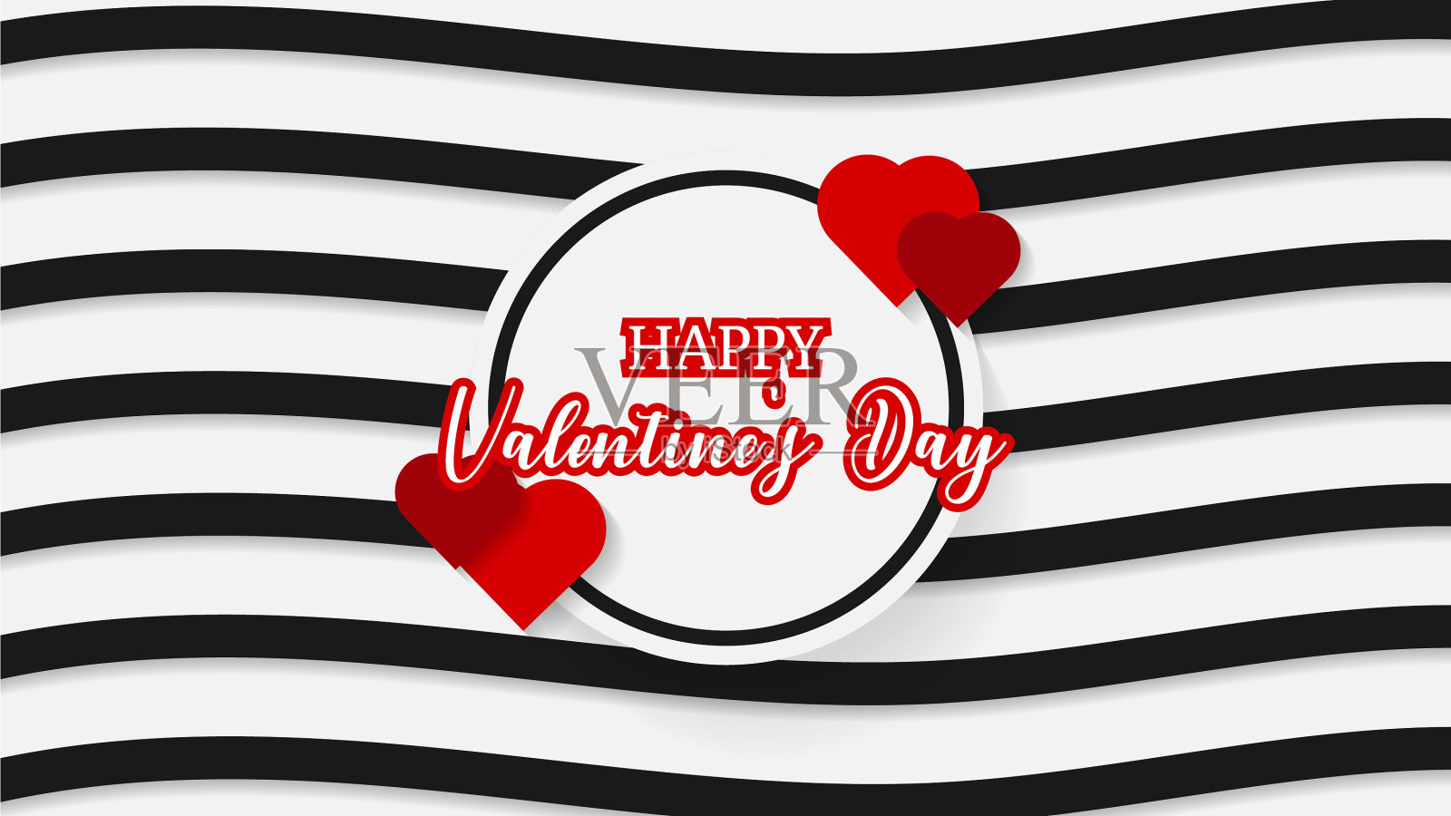 情人节概念背景纸艺术插画图片素材