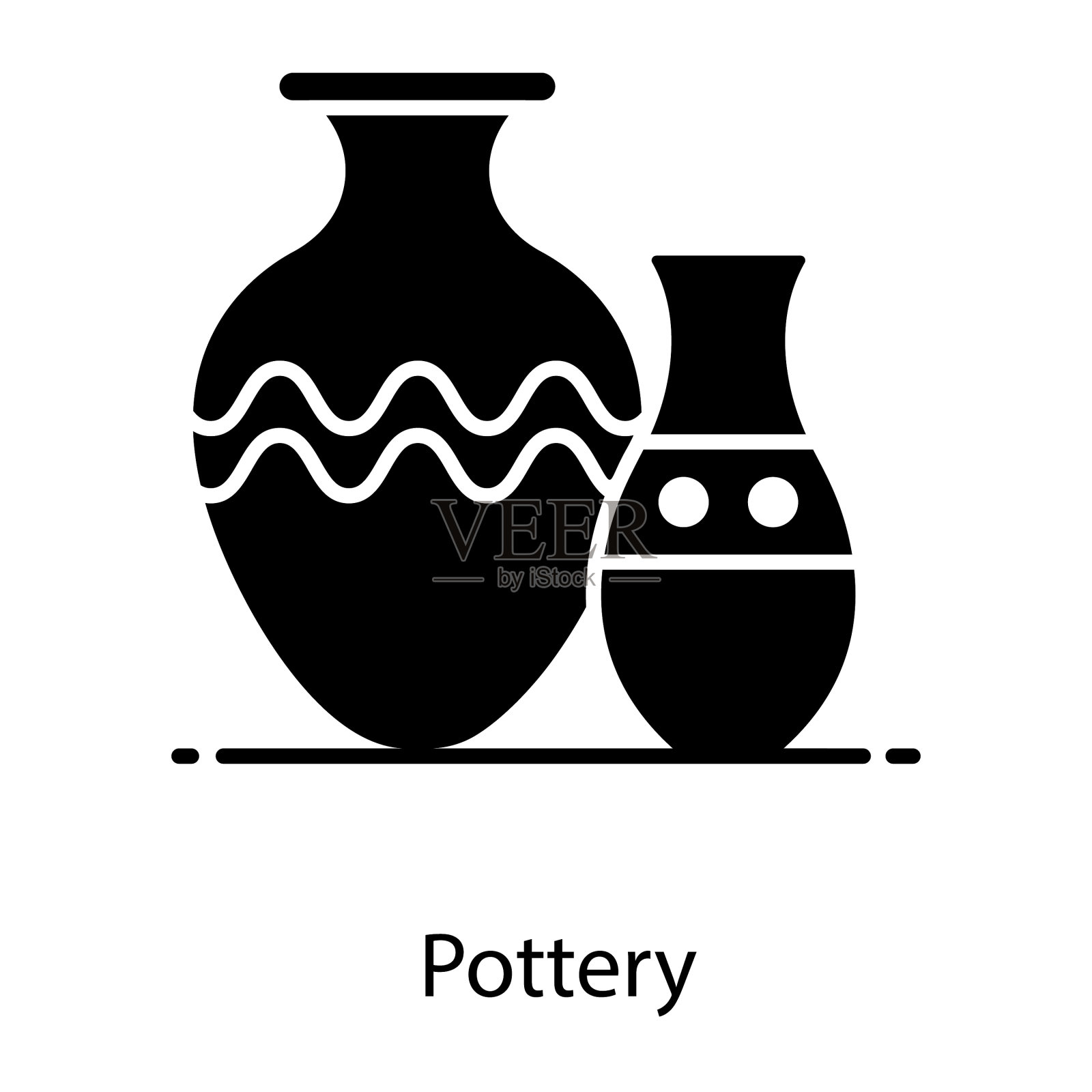 陶器插画图片素材