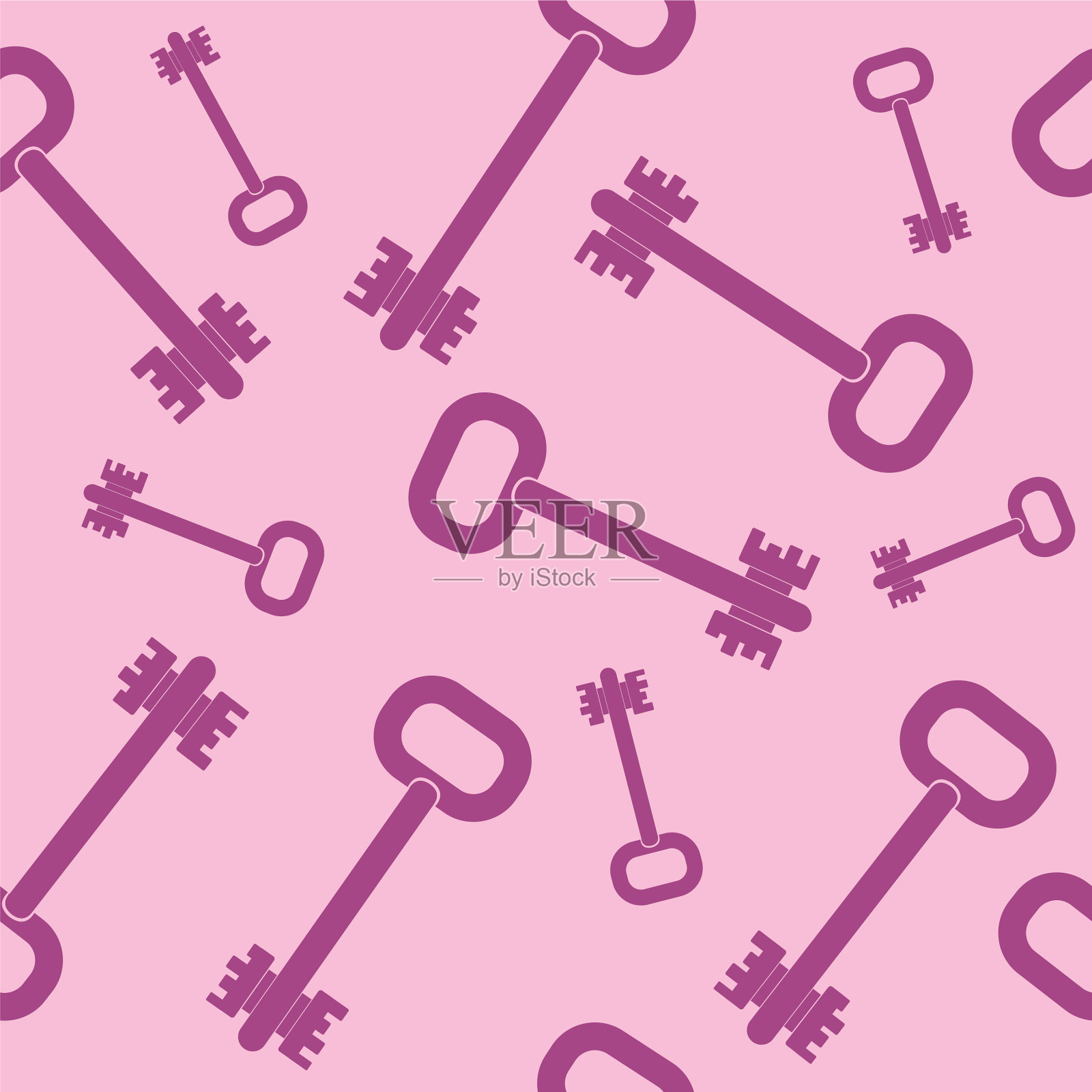 键无缝的背景插画图片素材