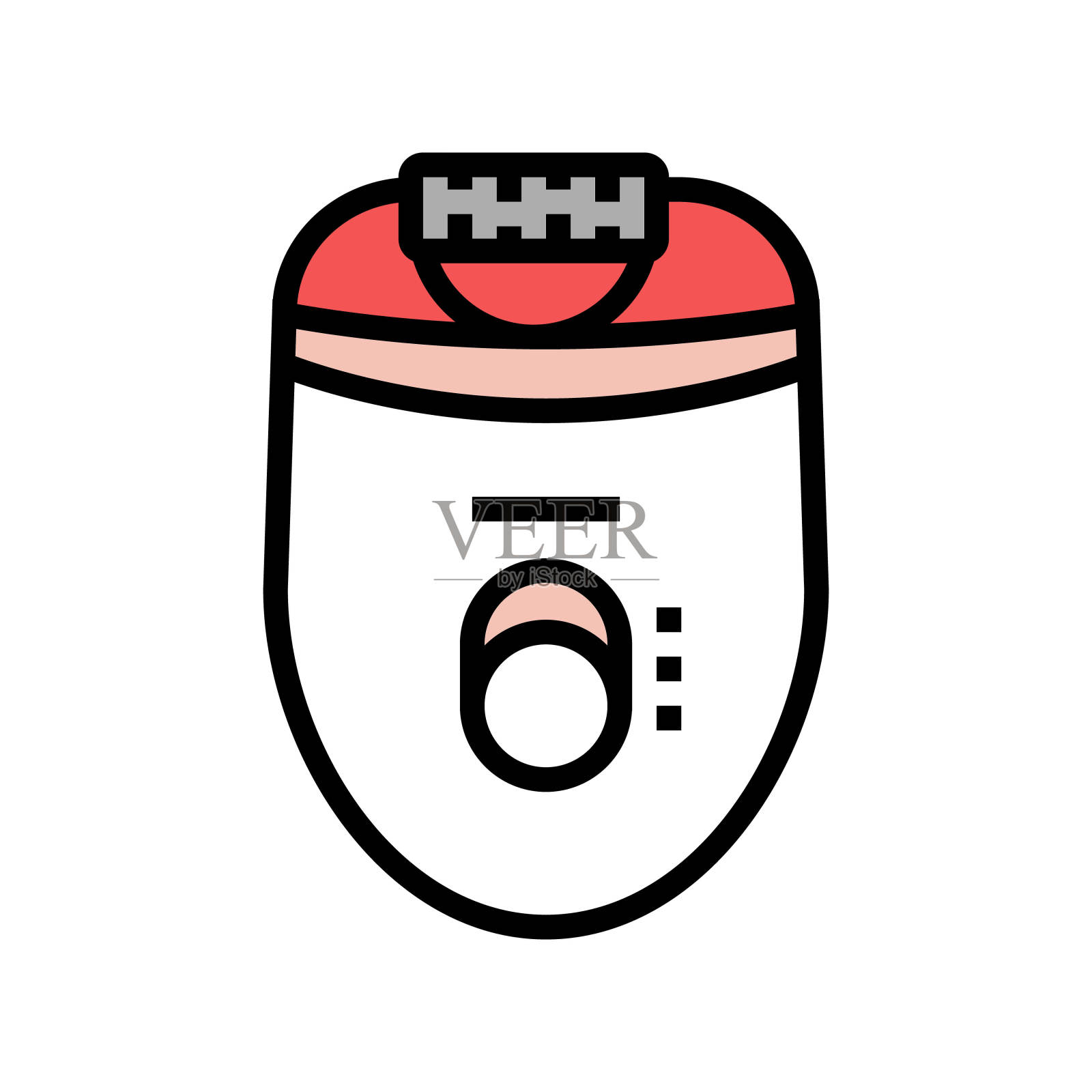 脱色器设备颜色图标矢量插图插画图片素材