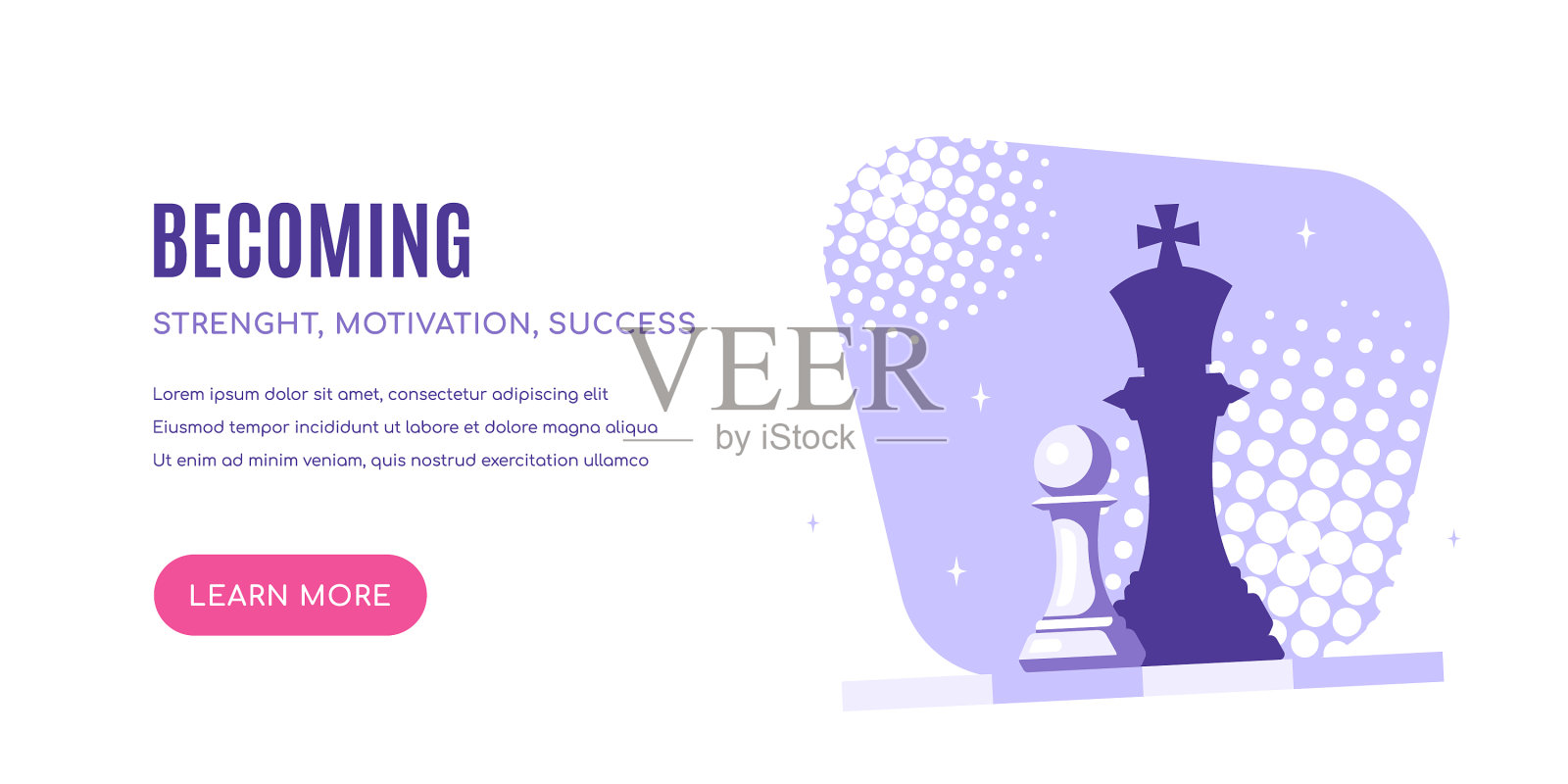 象棋兵投下的影子是皇后插画图片素材