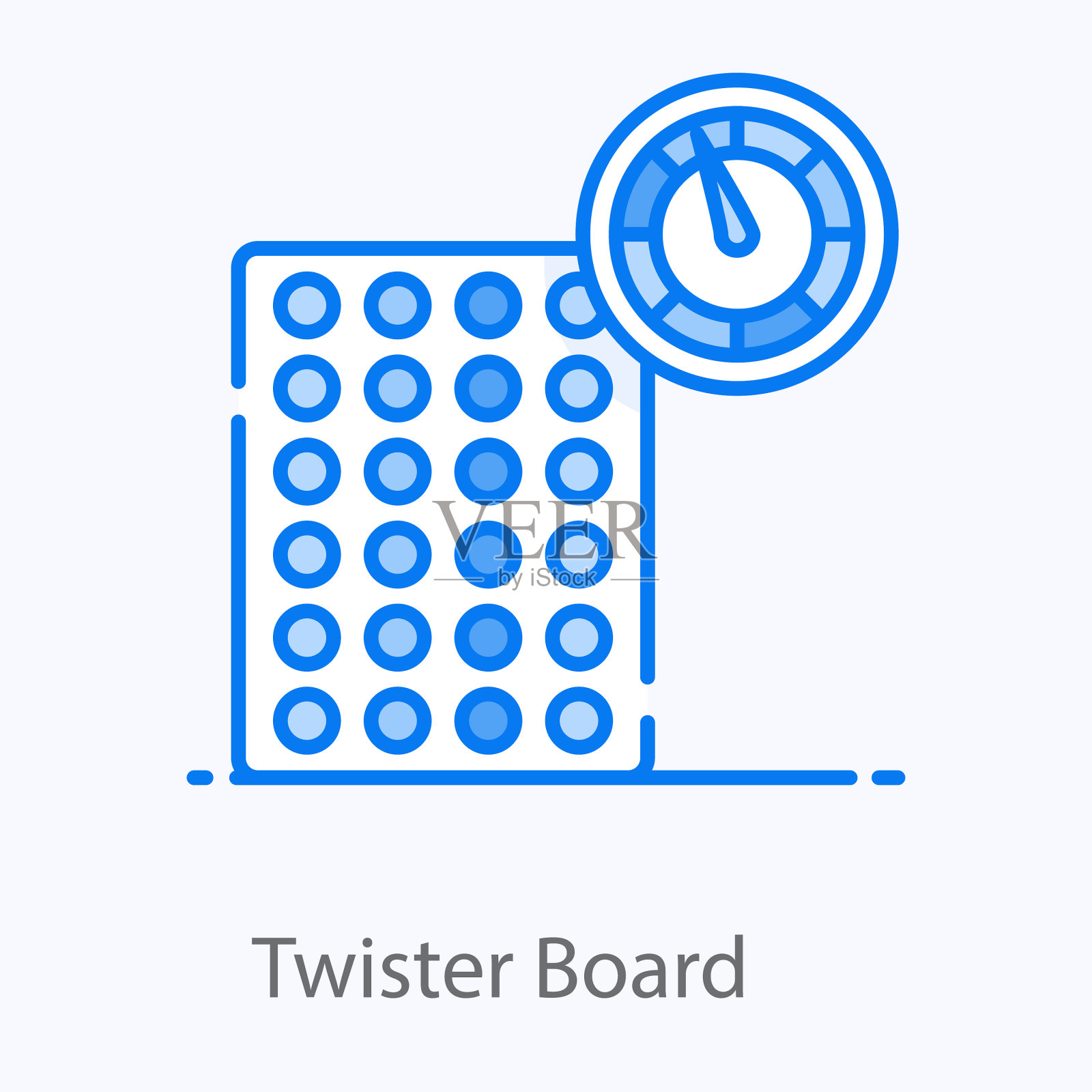 捻线机板插画图片素材