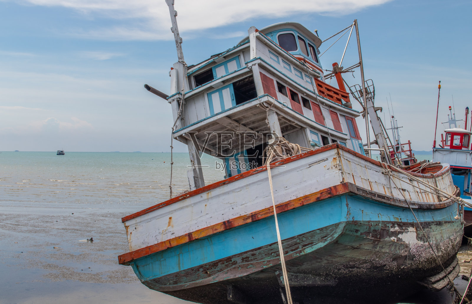 泰国和东南亚的渔船照片摄影图片