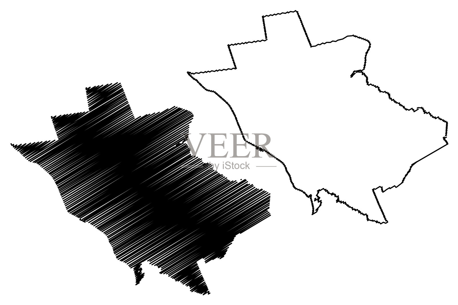 美国新泽西州默瑟县插画图片素材