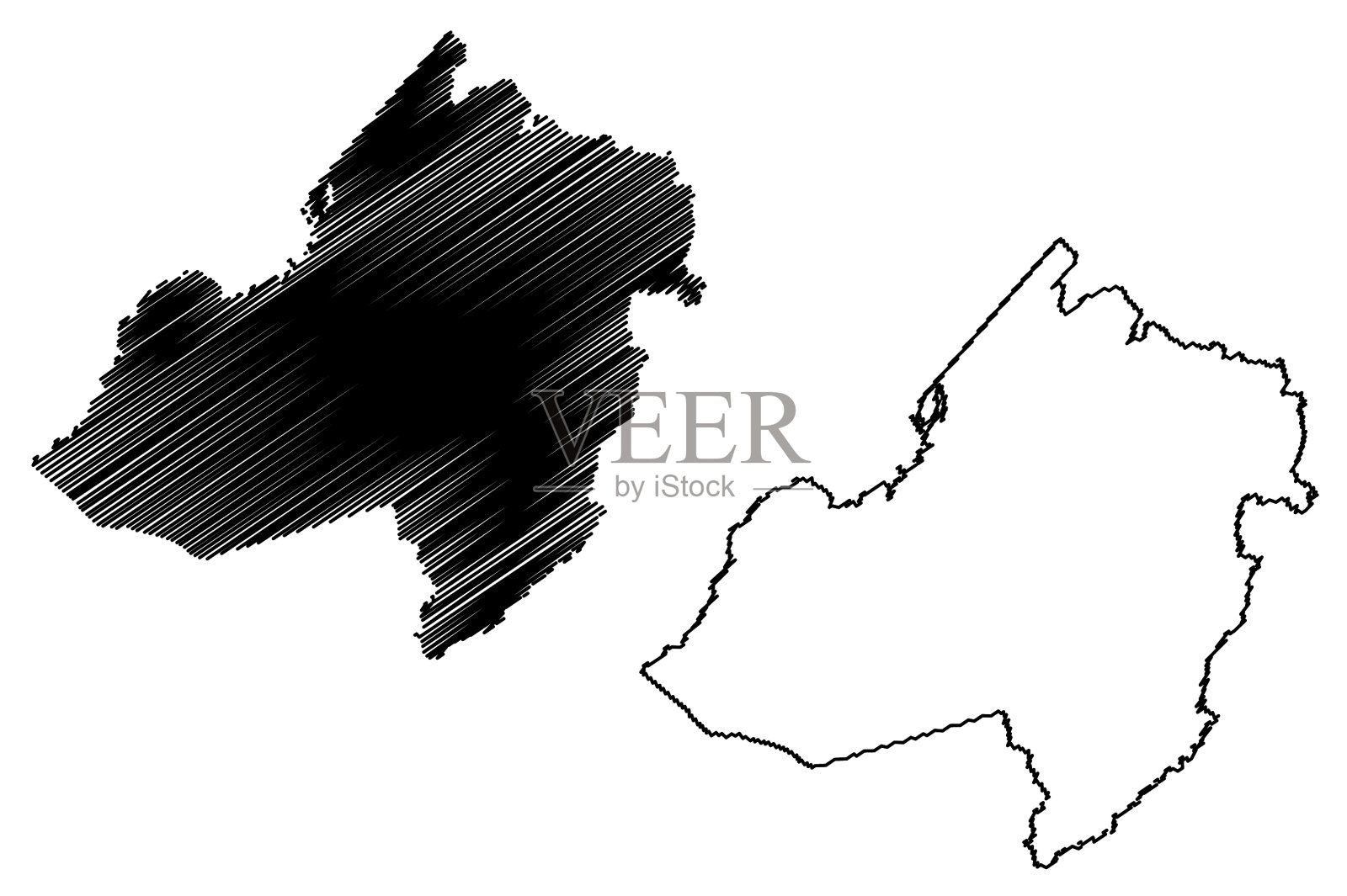 美国新泽西州莫里斯县插画图片素材