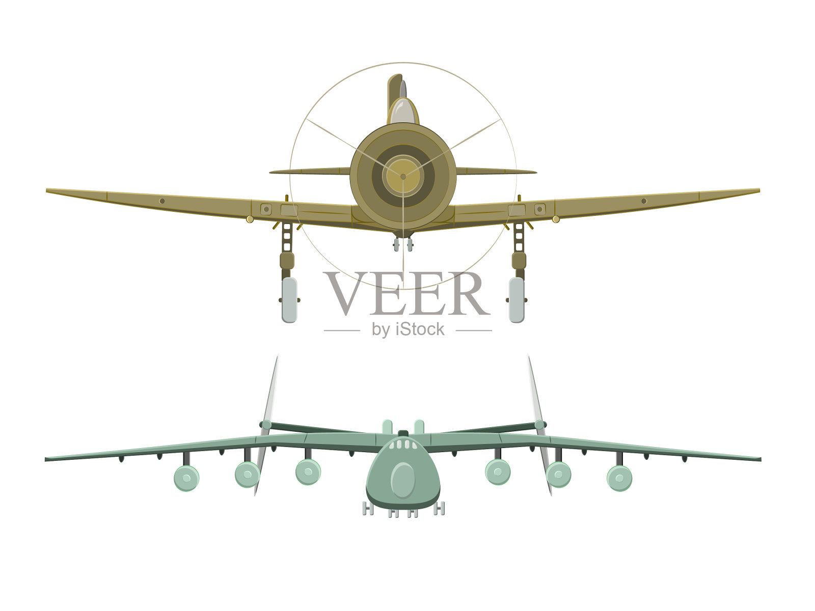 航空飞机设计元素图片