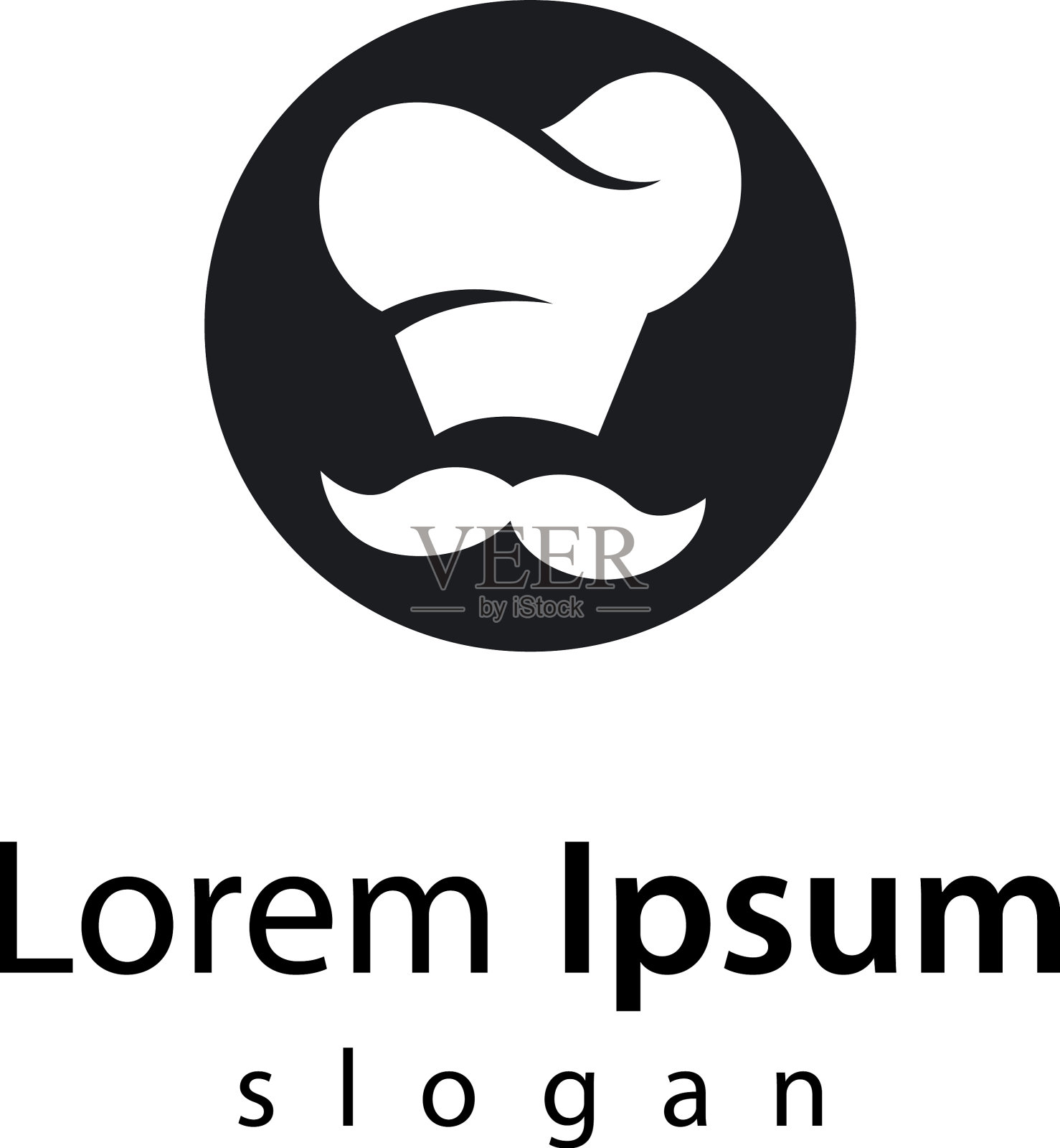 厨师的标志图片插画图片素材