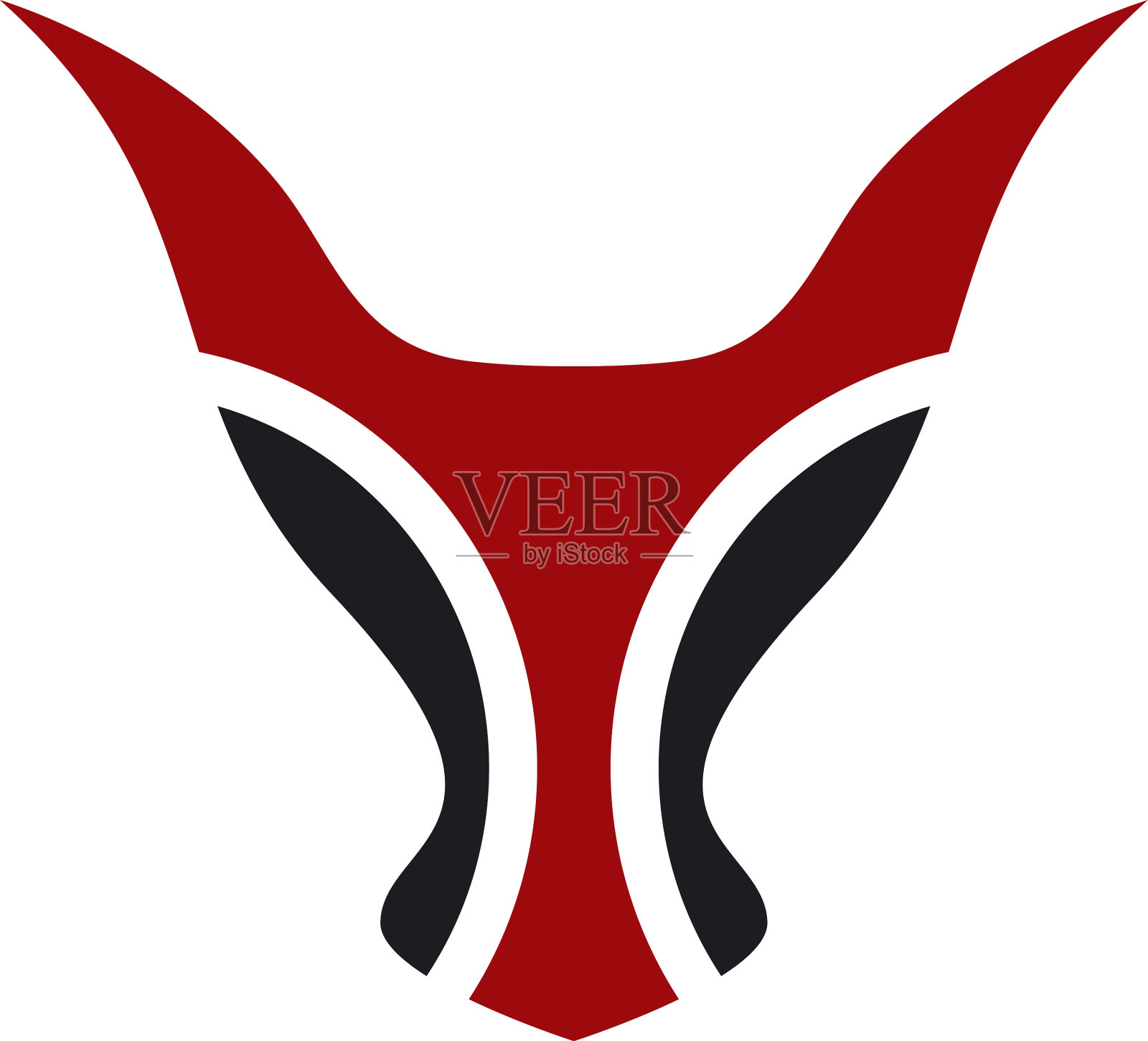 牛头标志图像设计元素图片