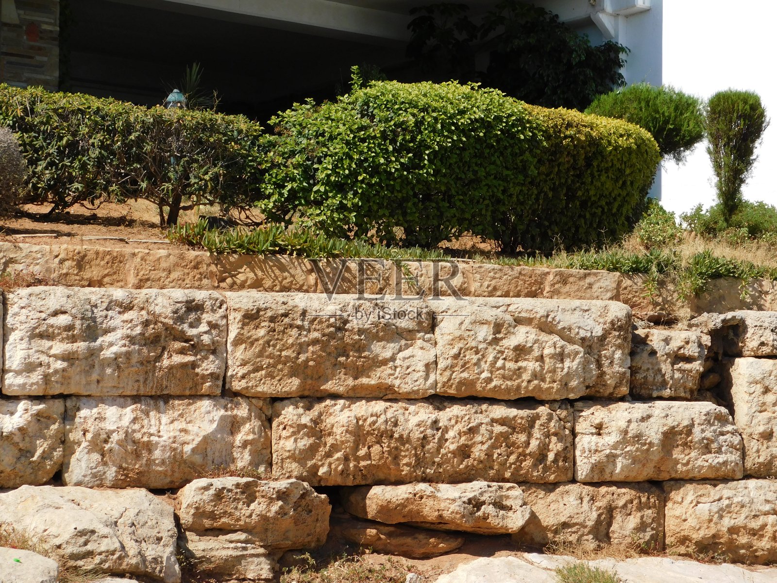 比雷埃夫斯古墙照片摄影图片