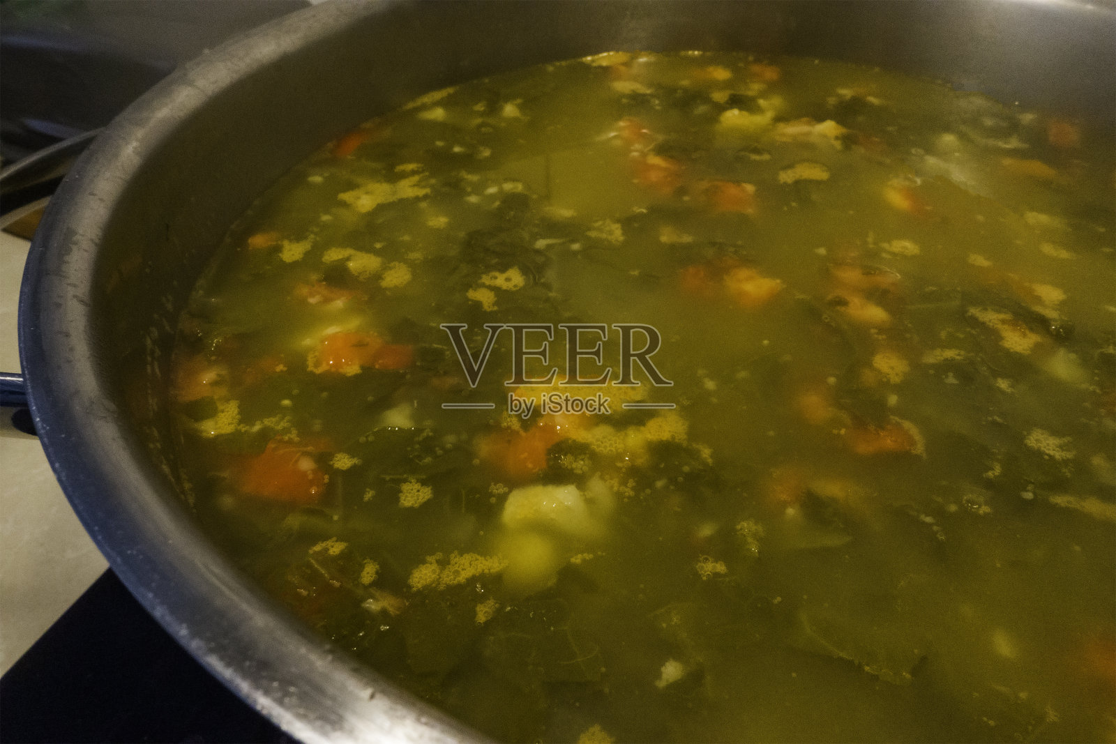 荨麻汤照片摄影图片