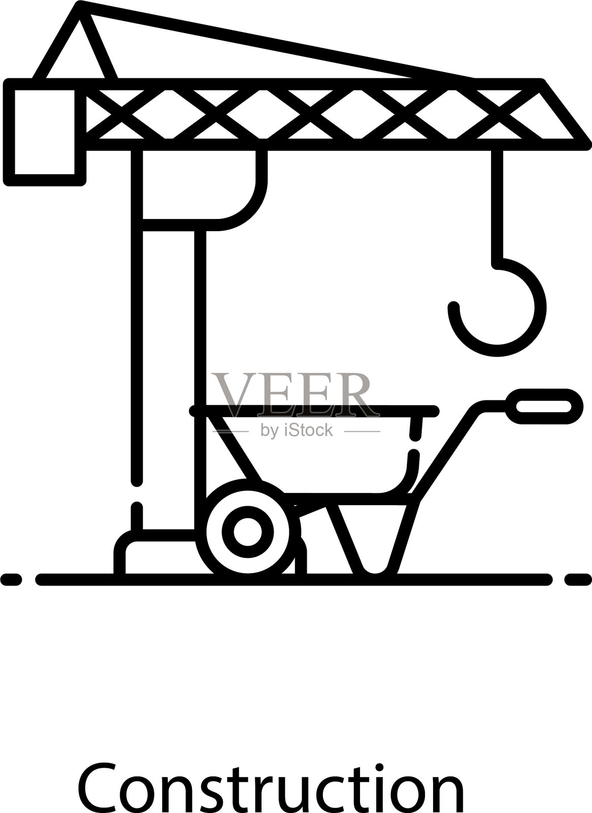 建设插画图片素材