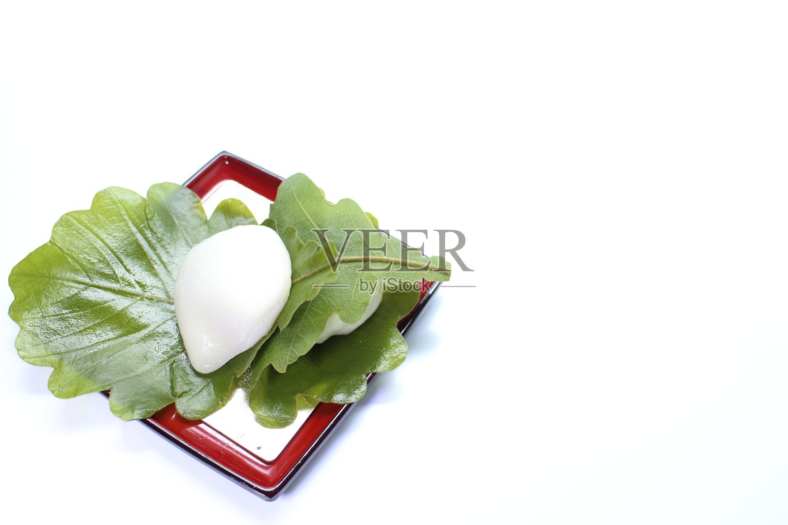 美味的柏和麻糬照片摄影图片