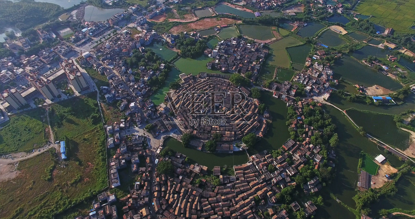 西江千苗村照片摄影图片