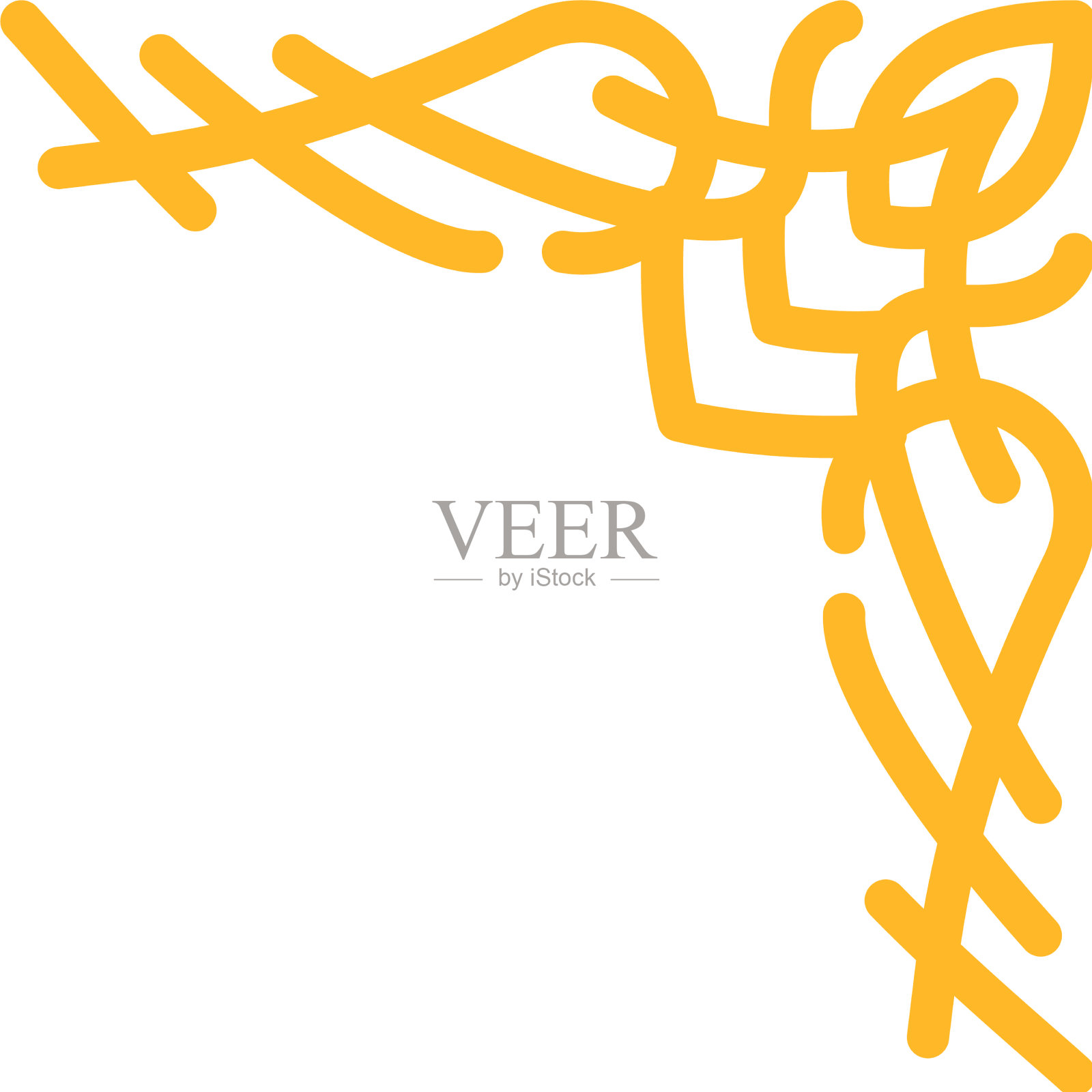 设计角落颜色图标平坦设计元素图片