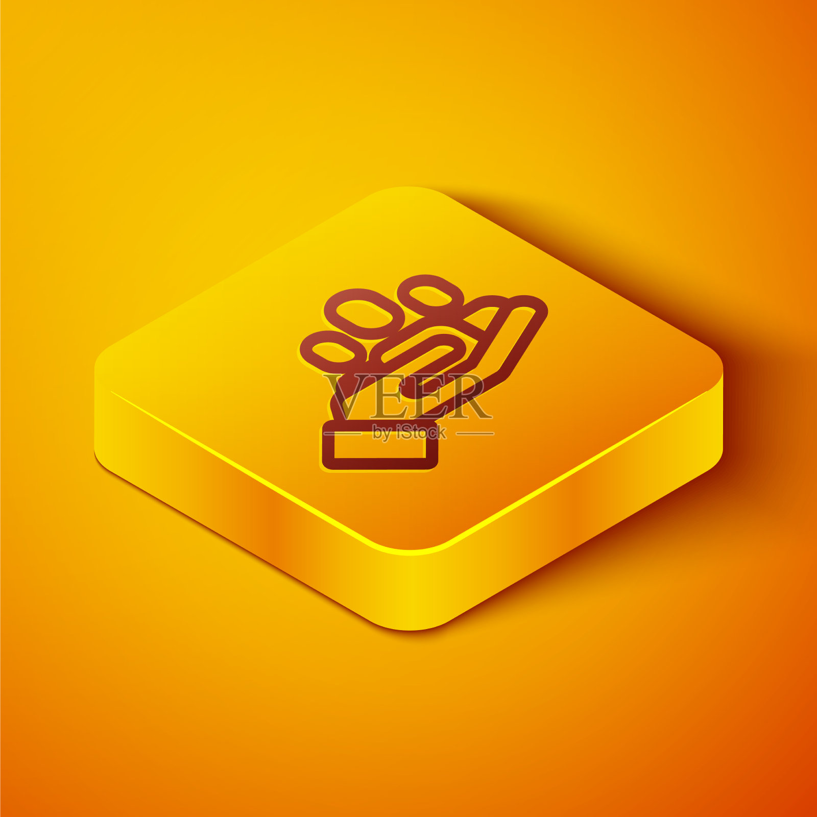 等距线手搜索一个人的图标图标素材