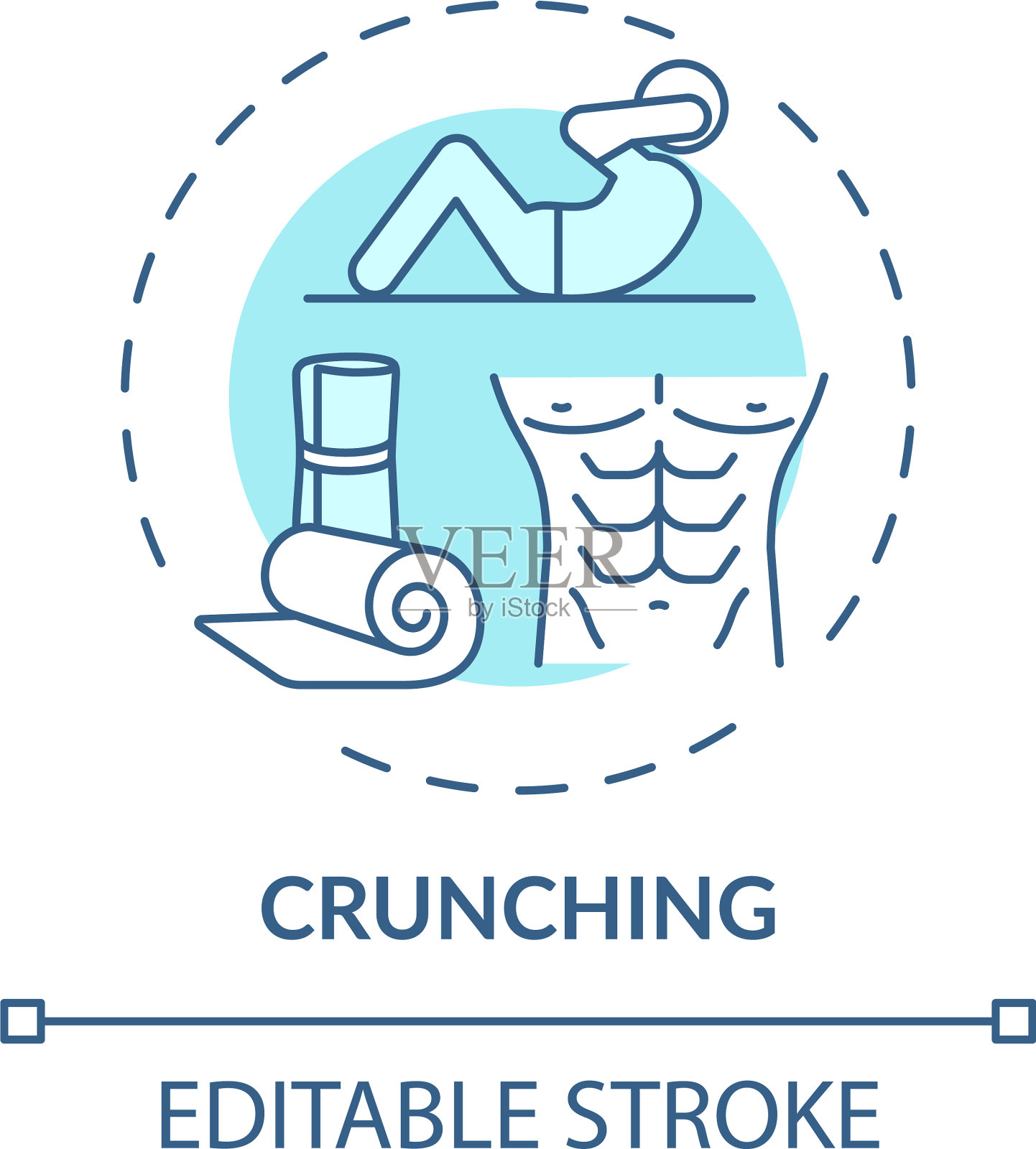 处理概念图标插画图片素材