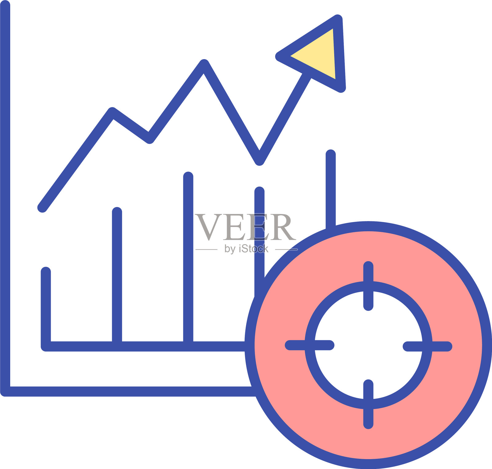 递增图RGB颜色图标设计元素图片