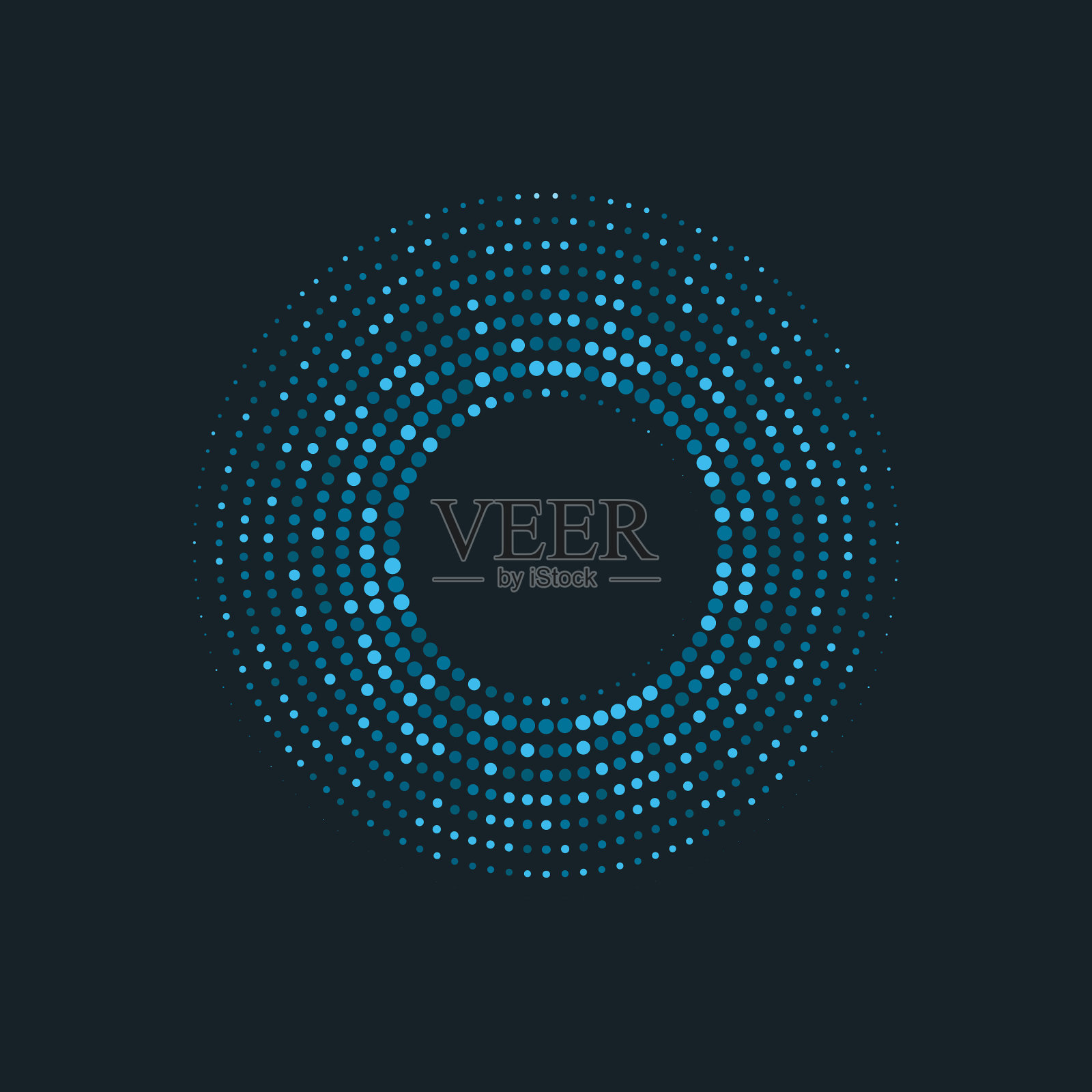 半色调圆点插画图片素材