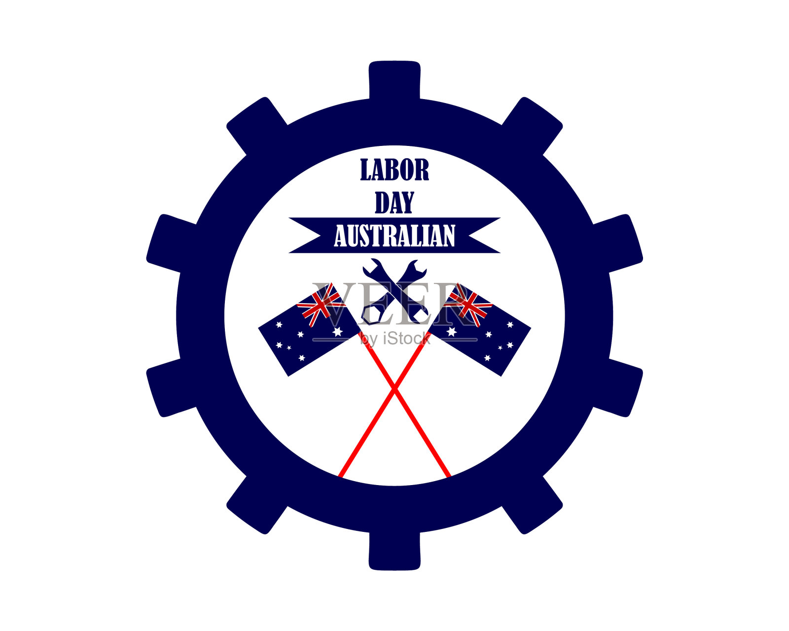 劳动节澳大利亚插画图片素材