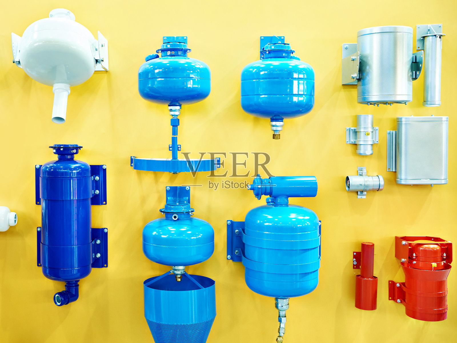 展览中的灭火系统要素照片摄影图片