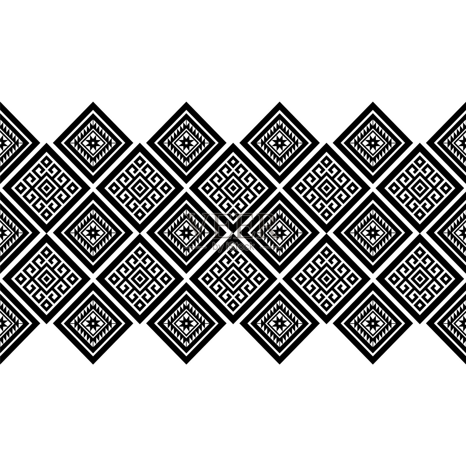 无缝面料图案重复设计插画图片素材