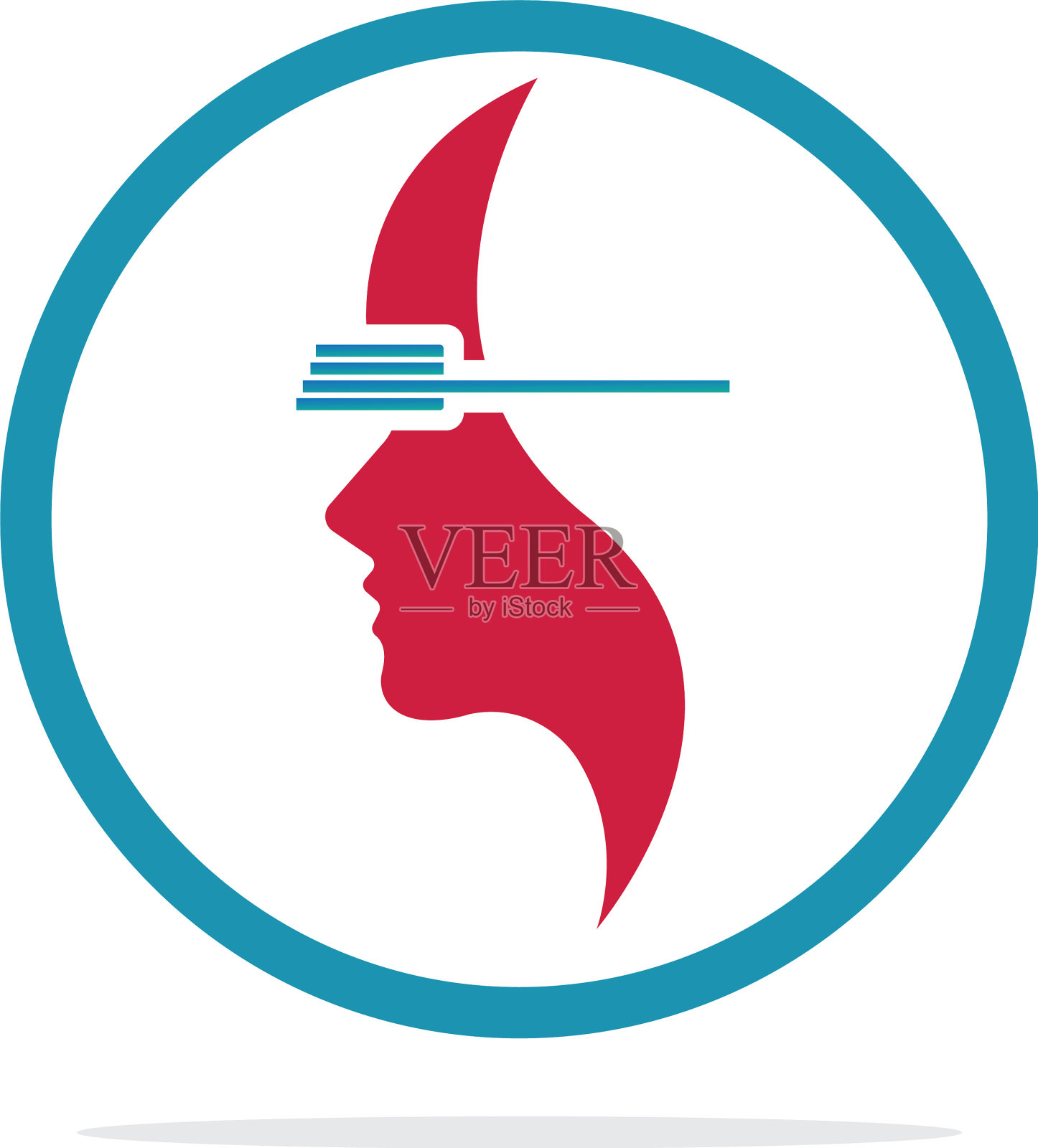 虚拟现实插画图片素材