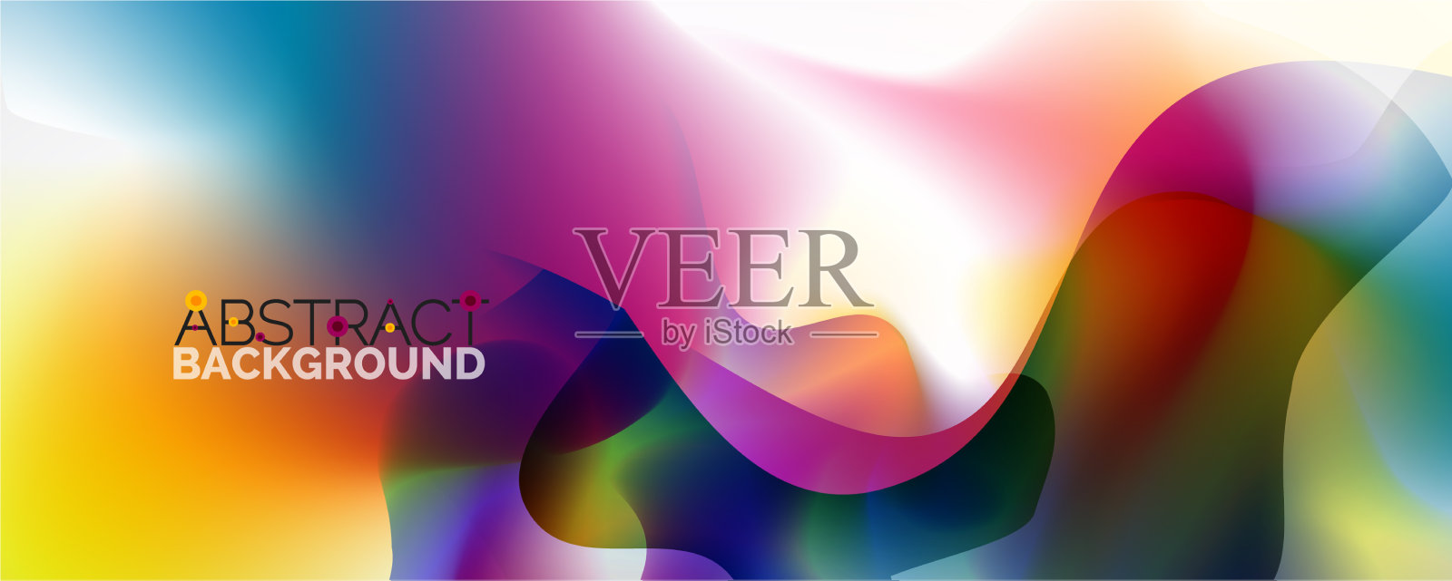 流体颜色梯度抽象背景时髦插画图片素材