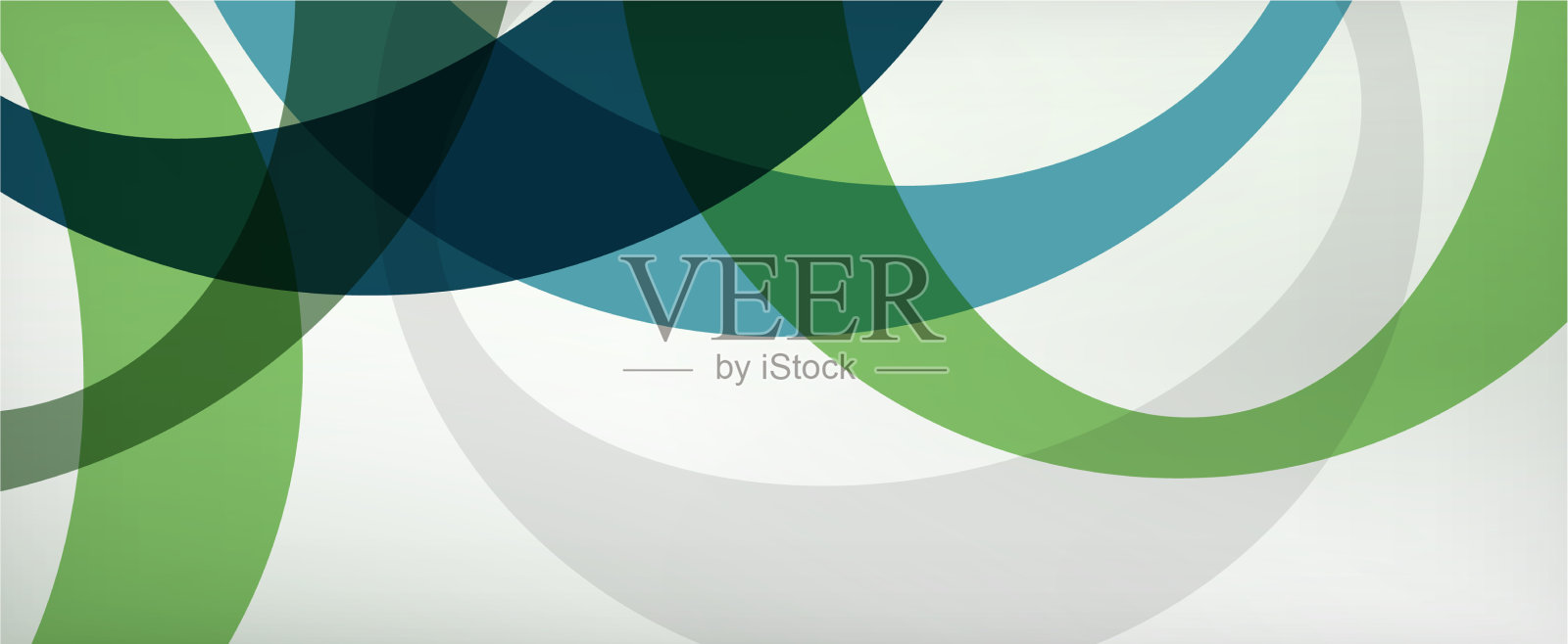 环形几何形状o字母重复插画图片素材