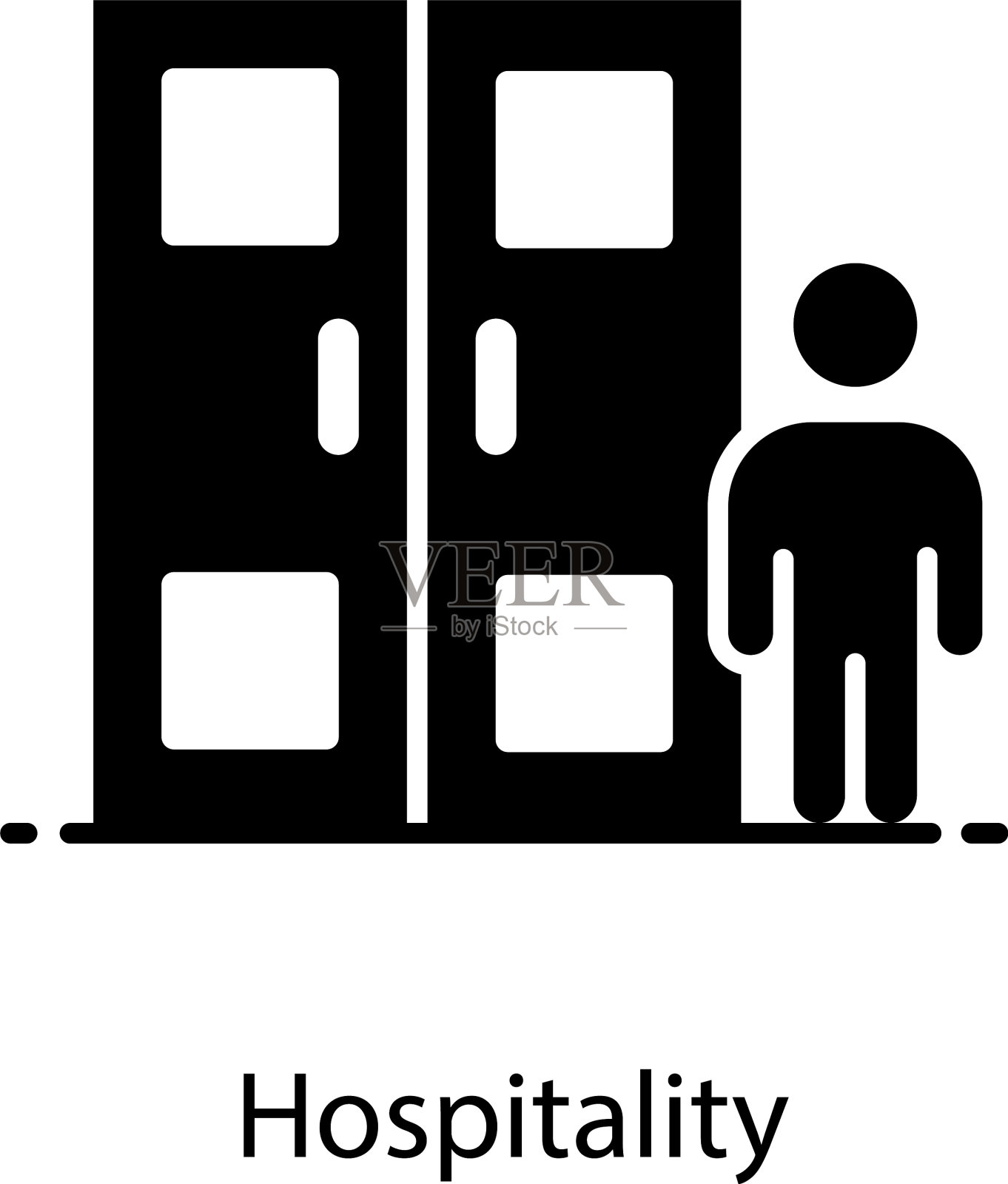 热情好客插画图片素材