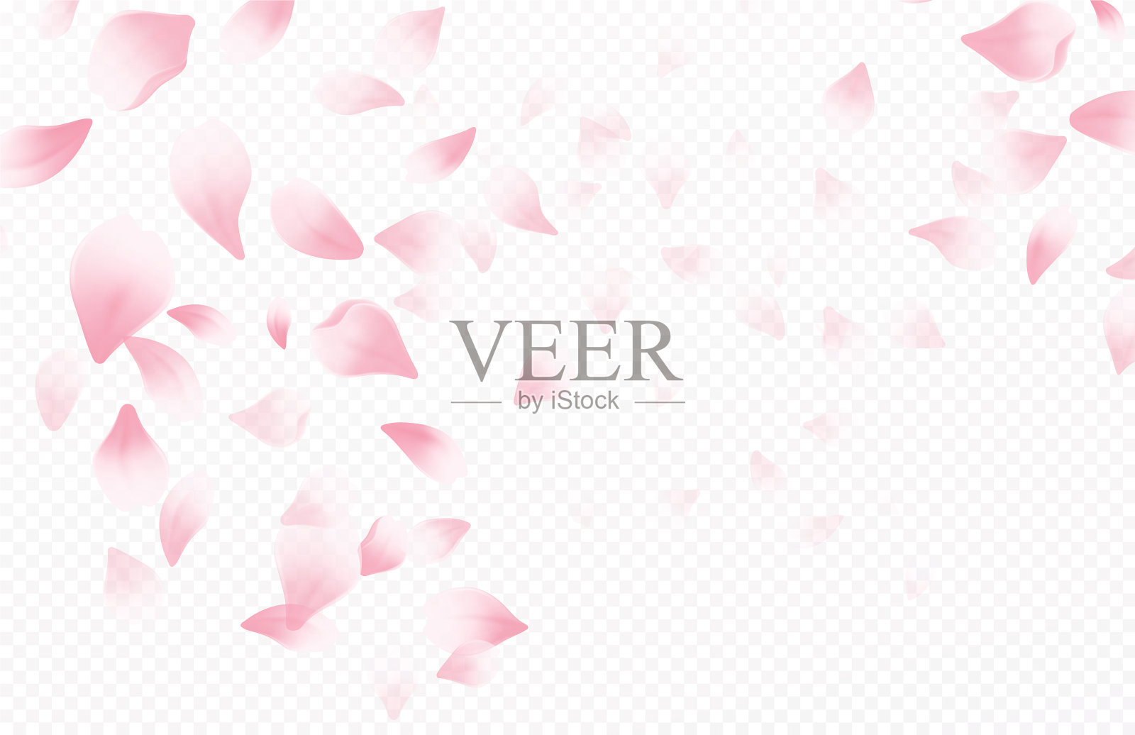 春天的时间美丽的背景与春天插画图片素材