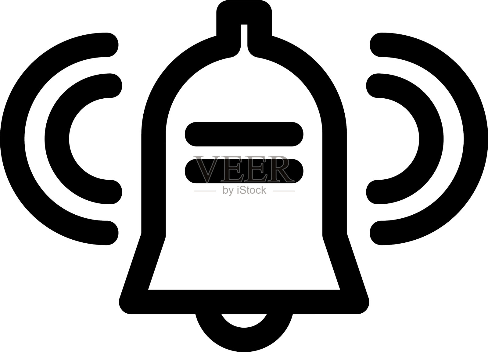 报警图标或标志隔离标志符号图标素材