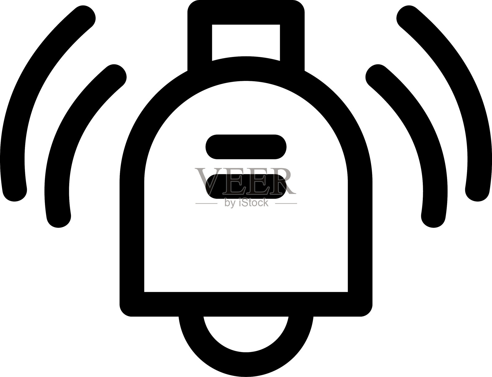 报警图标或标志隔离标志符号图标素材