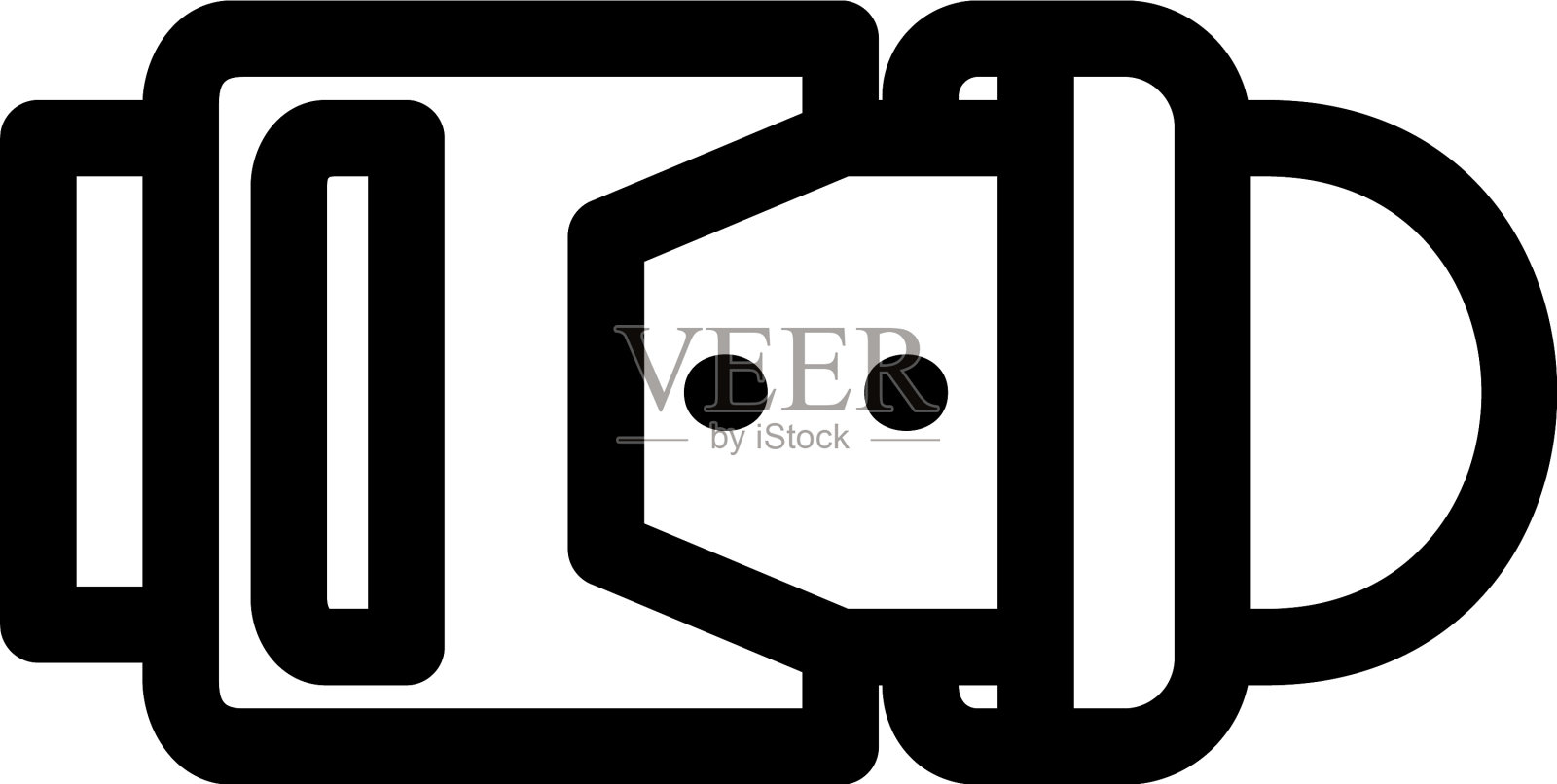 皮带图标或标志孤立标志符号图标素材