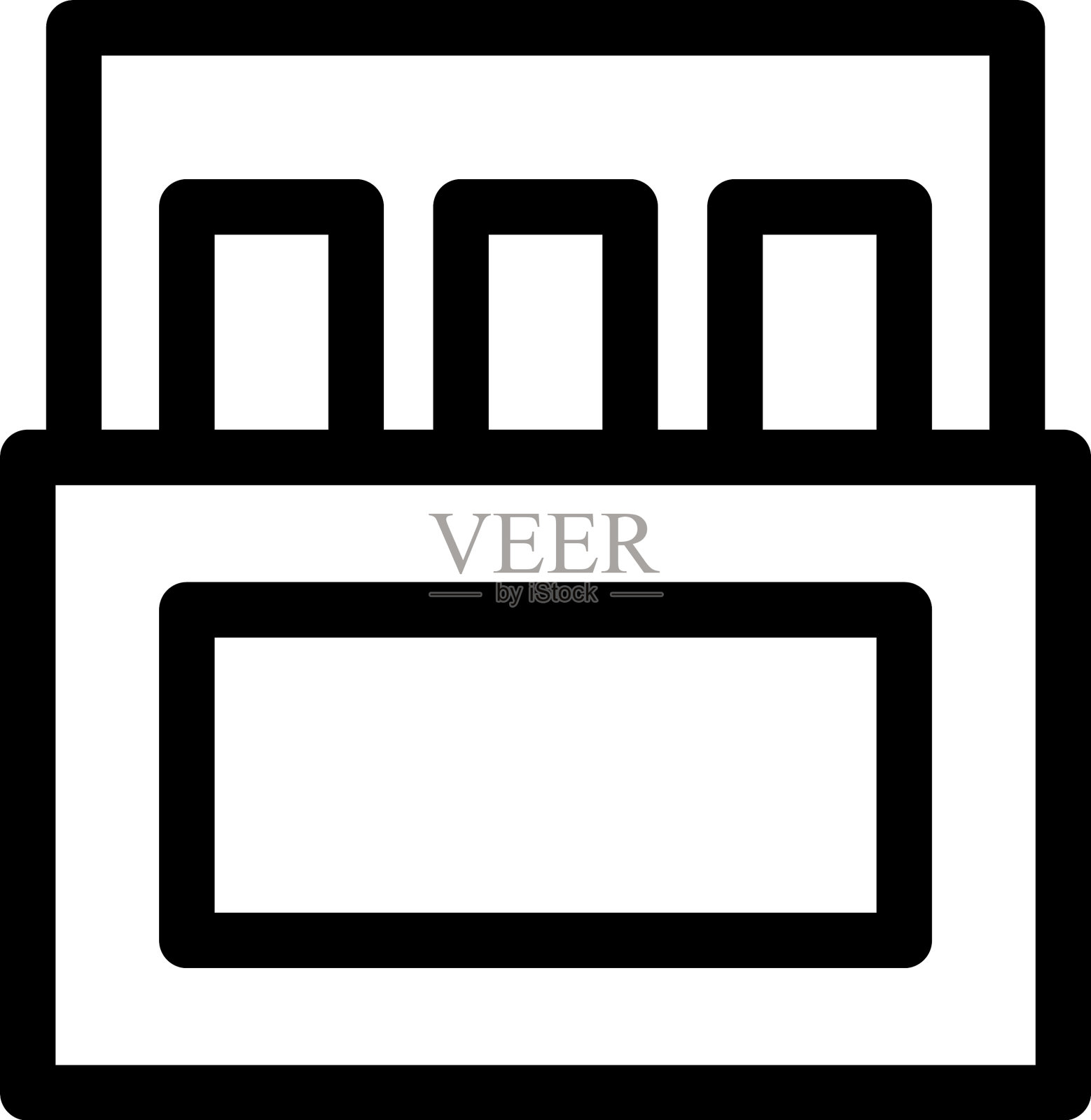 粉笔图标或标志孤立符号符号图标素材