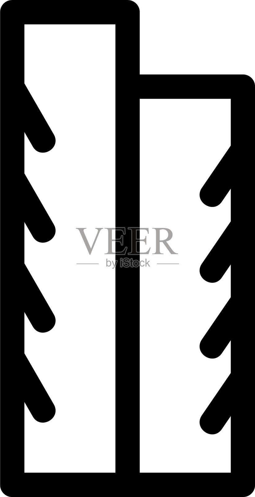 粉笔图标或标志孤立符号符号插画图片素材