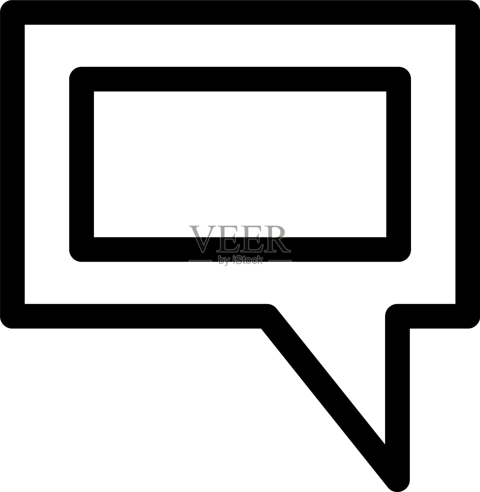 聊天图标或标志孤立符号符号图标素材