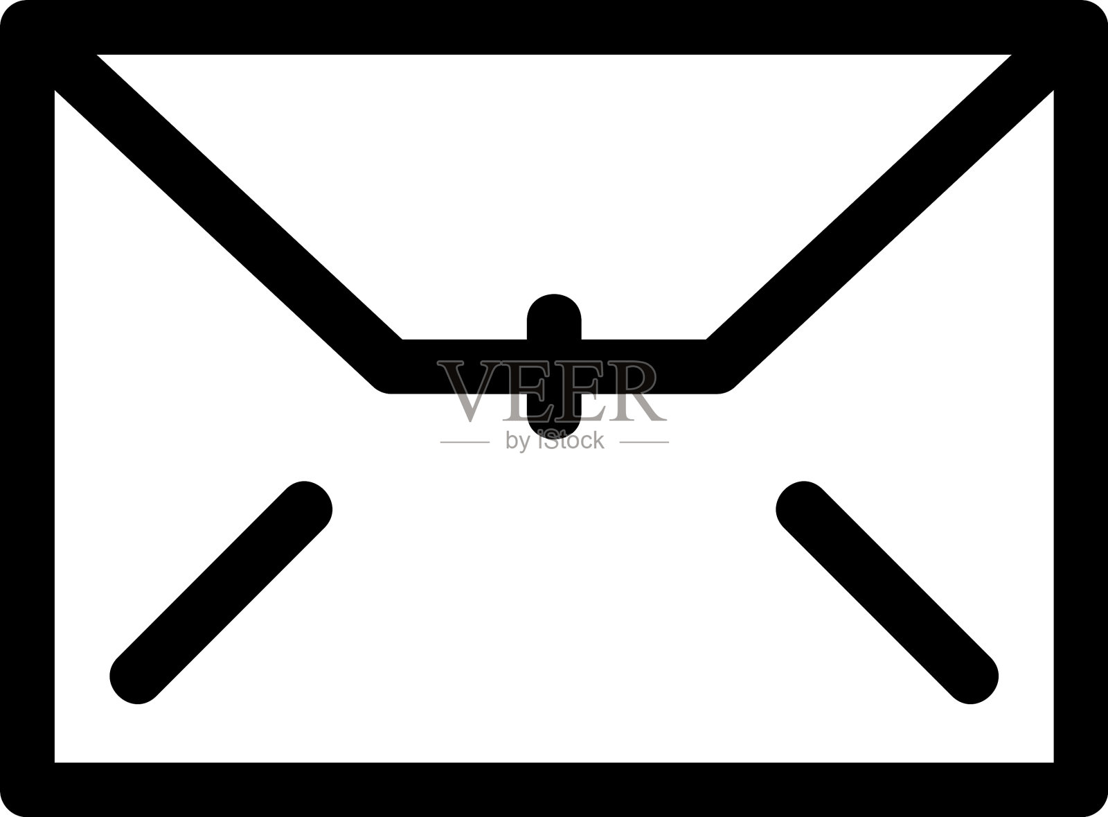 电子邮件图标或标志孤立符号符号插画图片素材