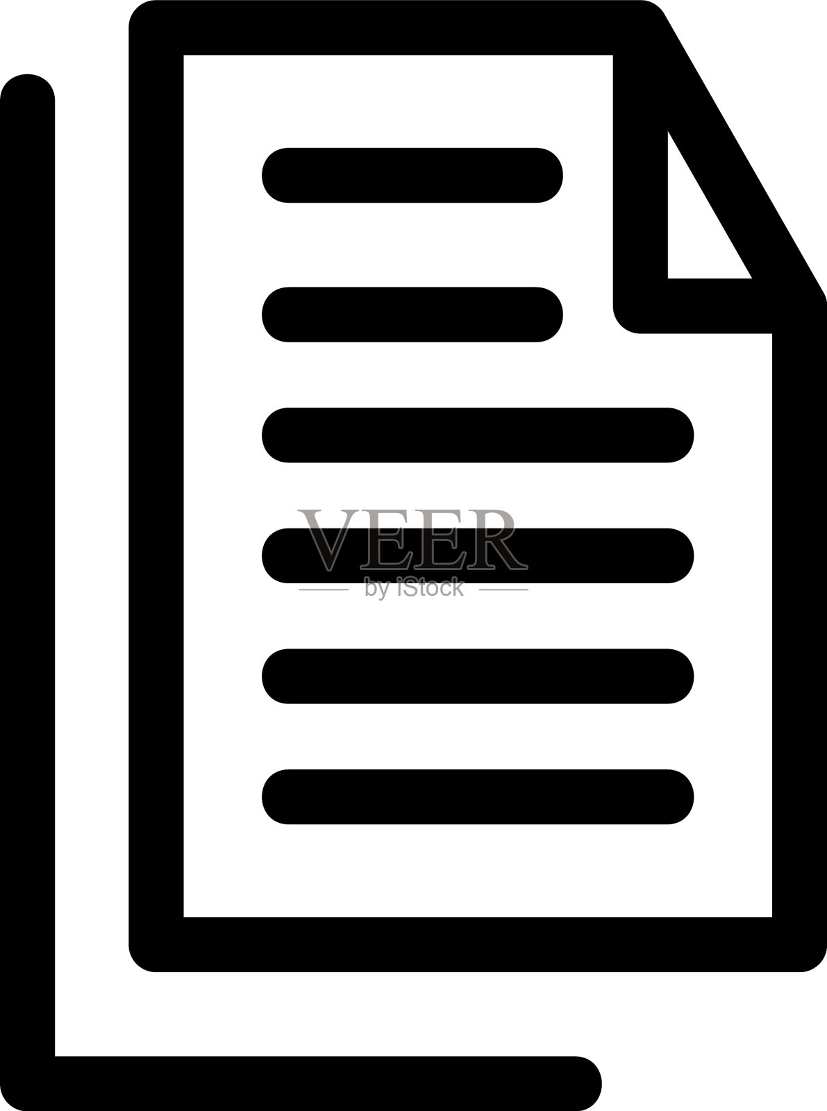 文章图标或标志孤立的标志符号插画图片素材