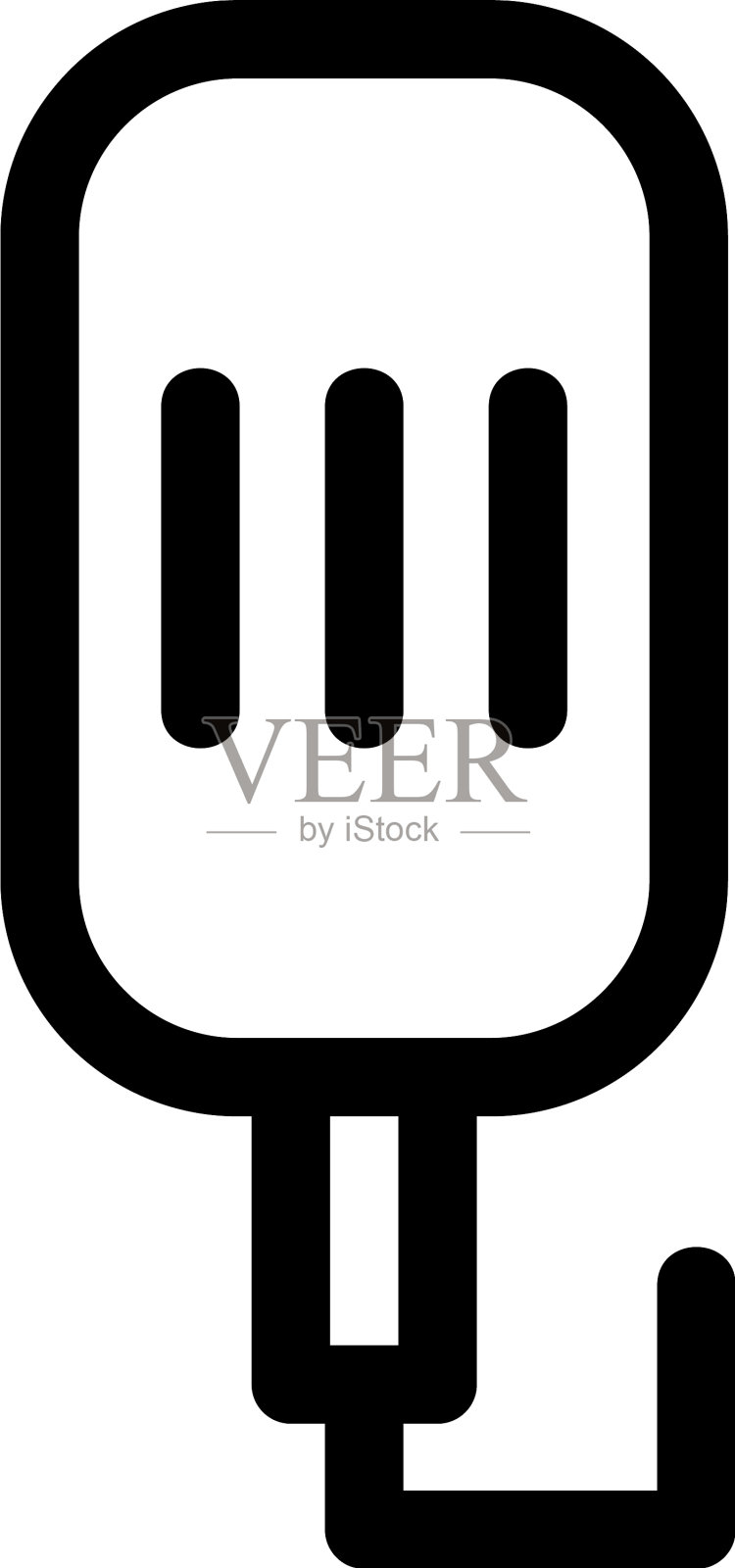 麦克风图标或标志孤立符号符号插画图片素材