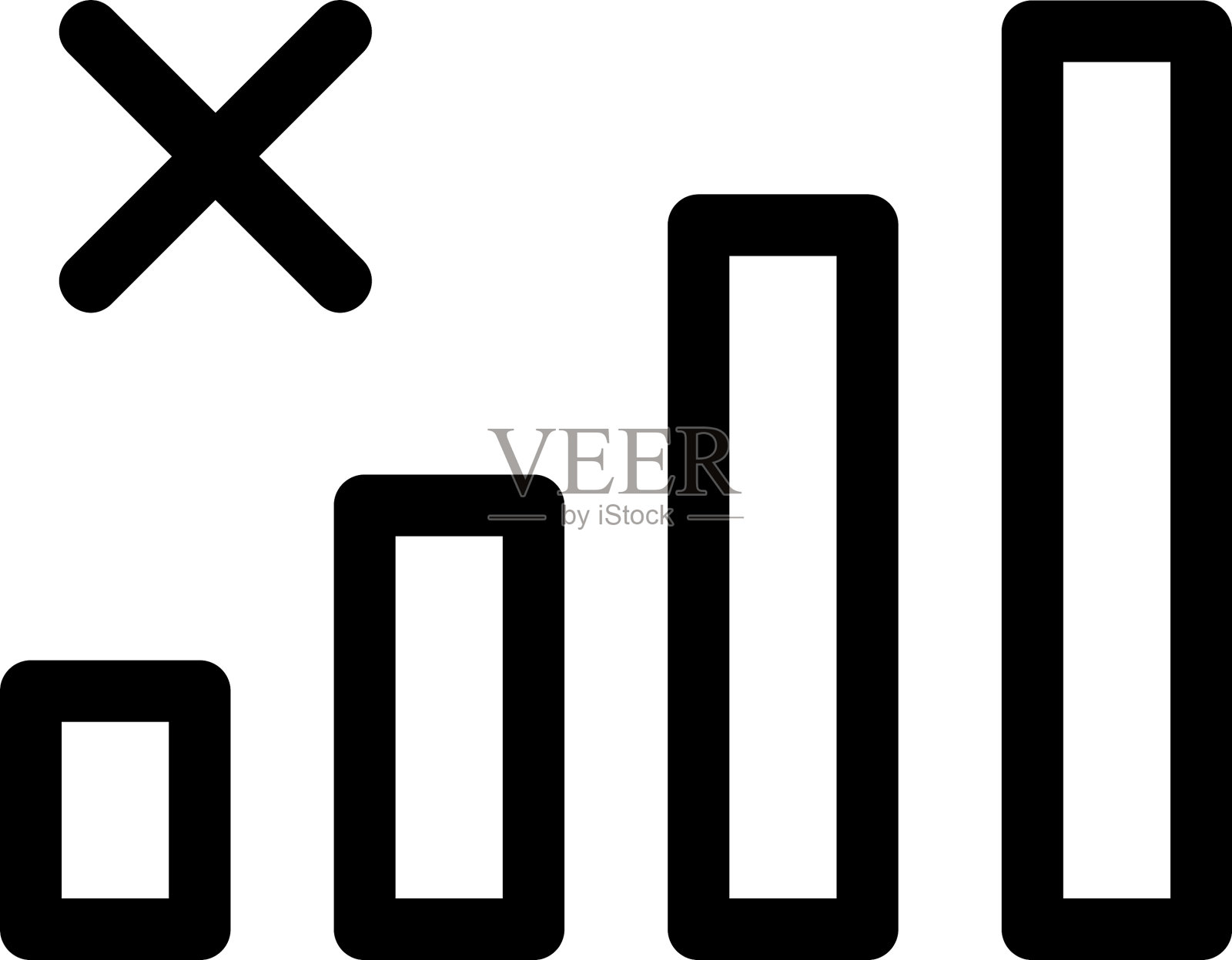 无信号图标或标志孤立标志符号图标素材